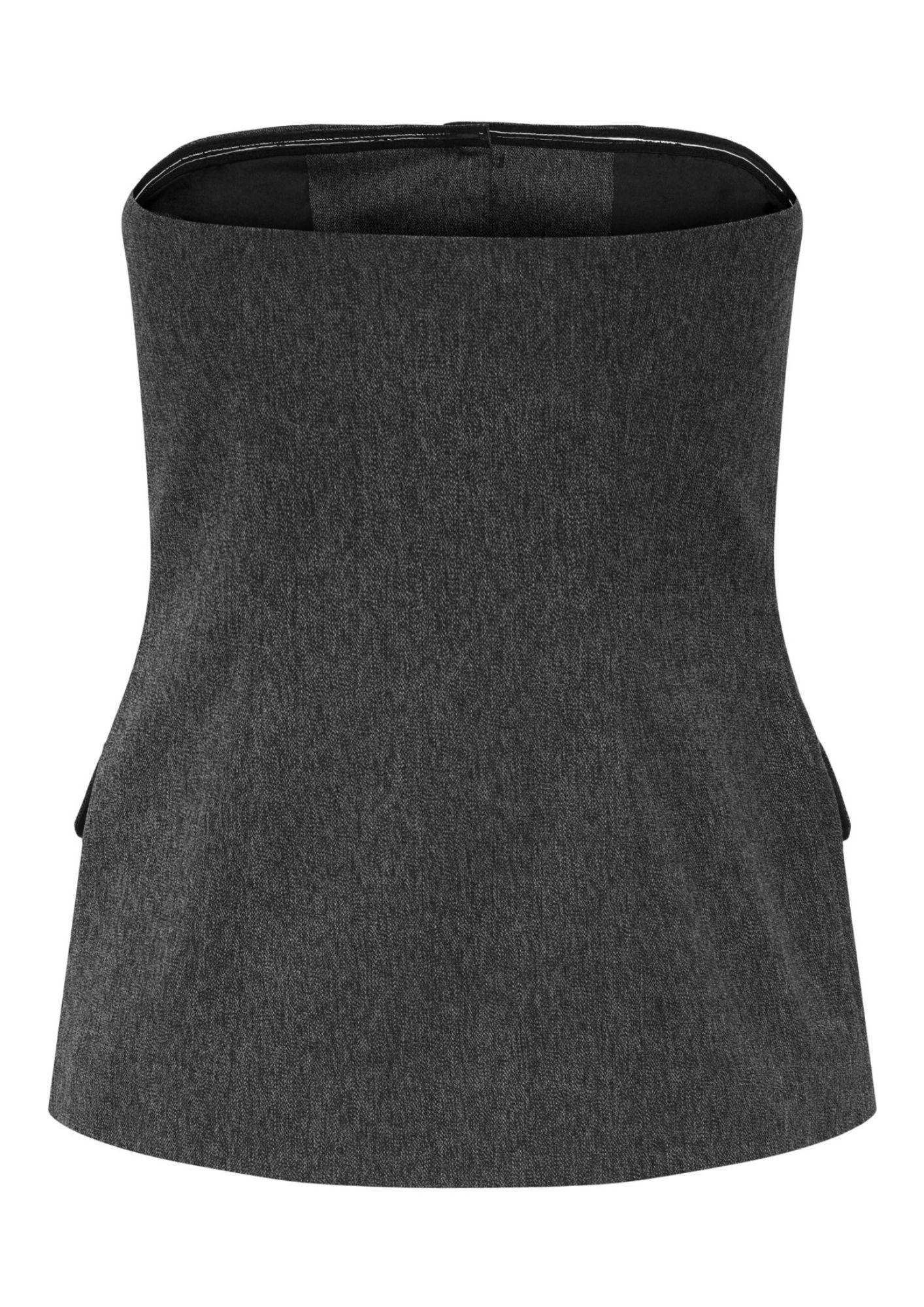 Only Top Donna Marine Grigio Scuro