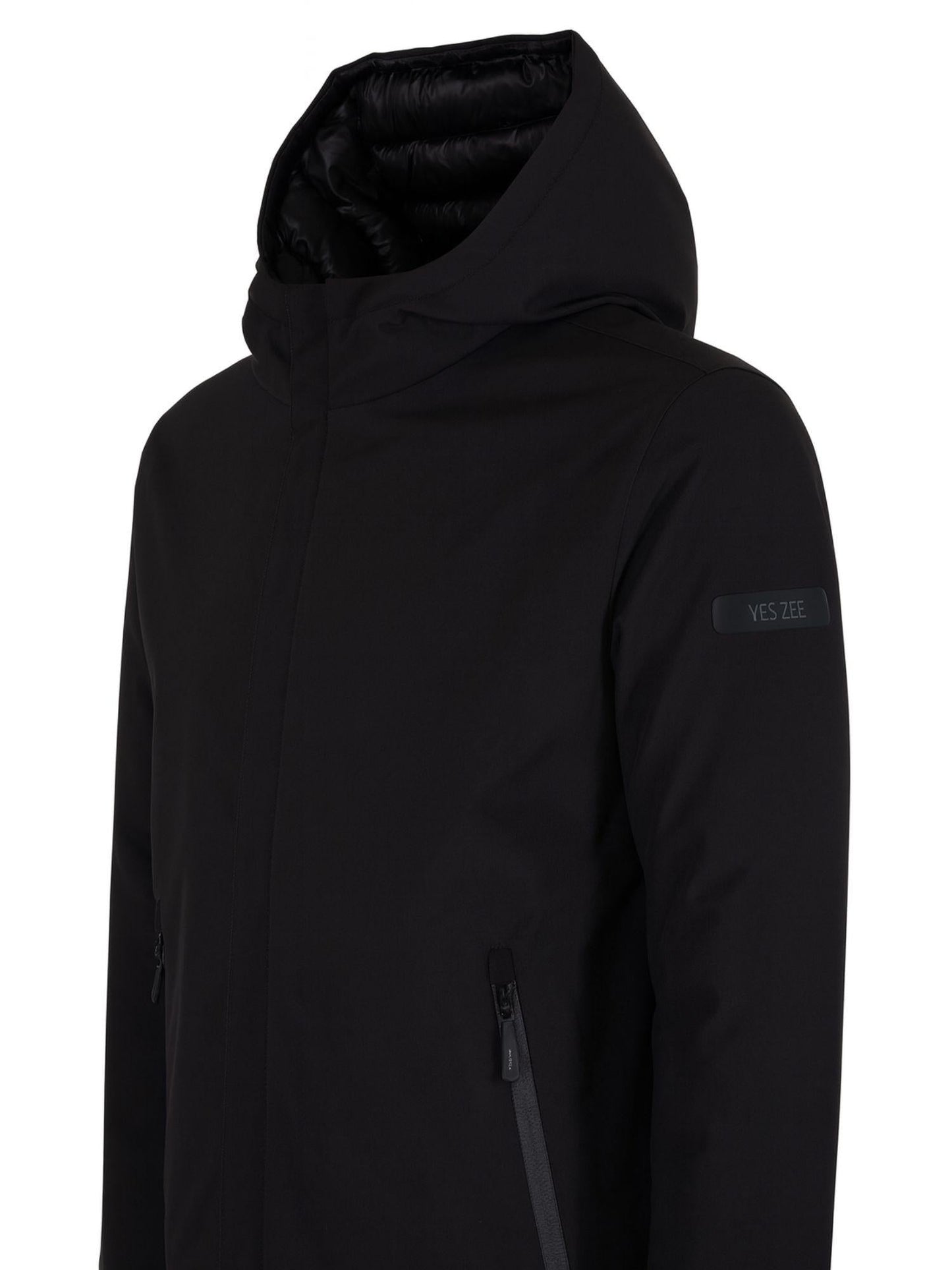Yes Zee Giubbino Uomo reversibile Nero