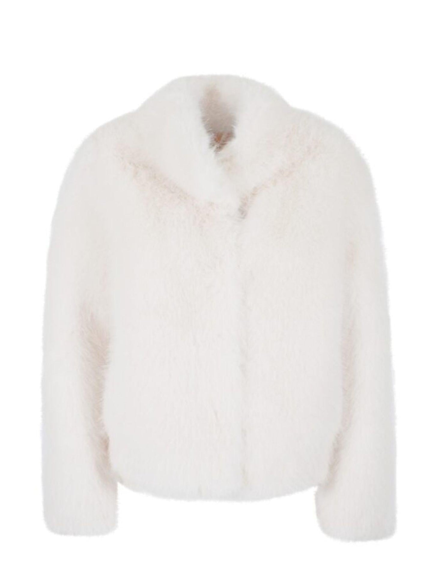 Yes Zee Giacca Invernale Donna Bianca