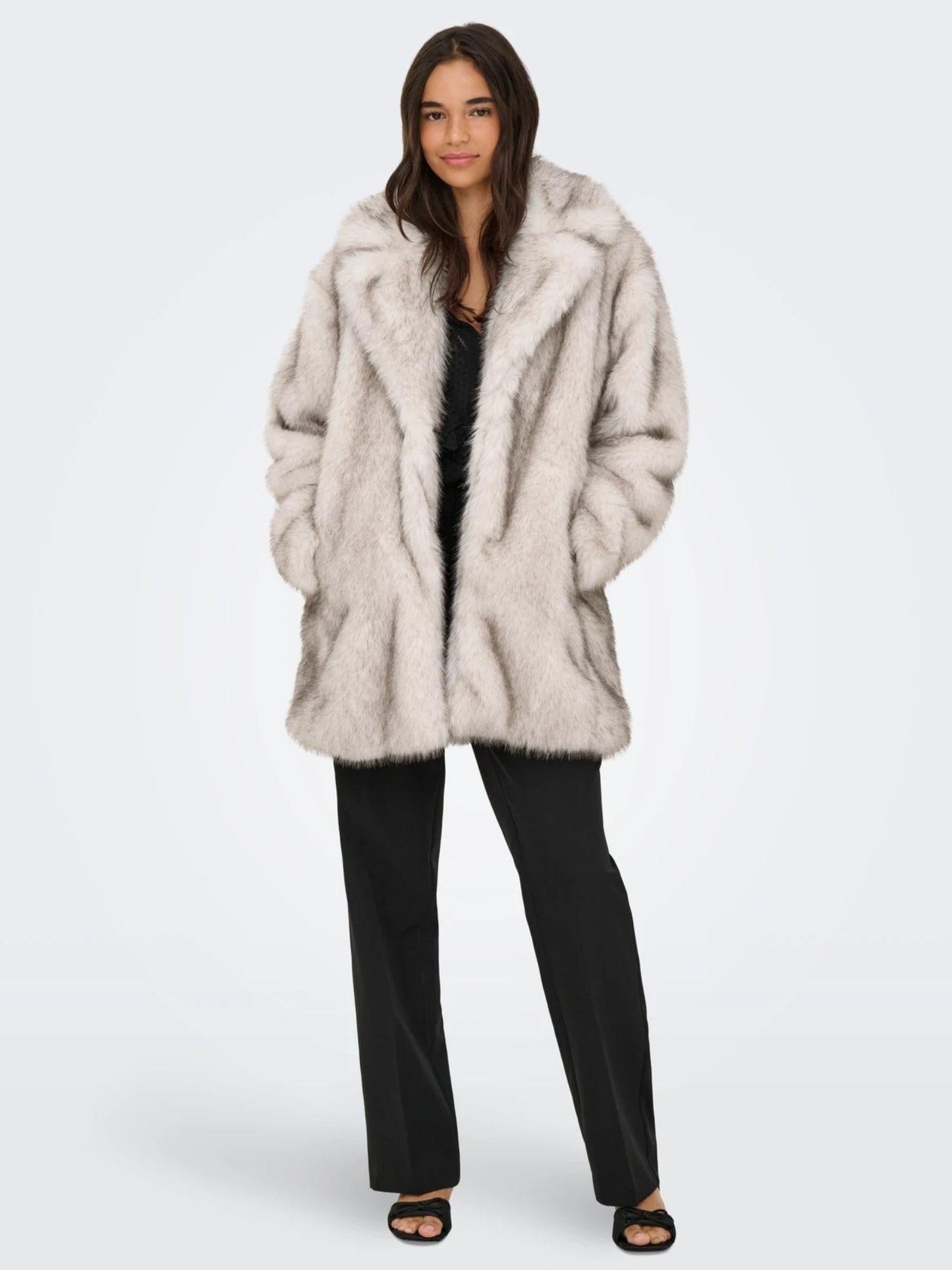 Only Cappotto Donna Dawn Bianco