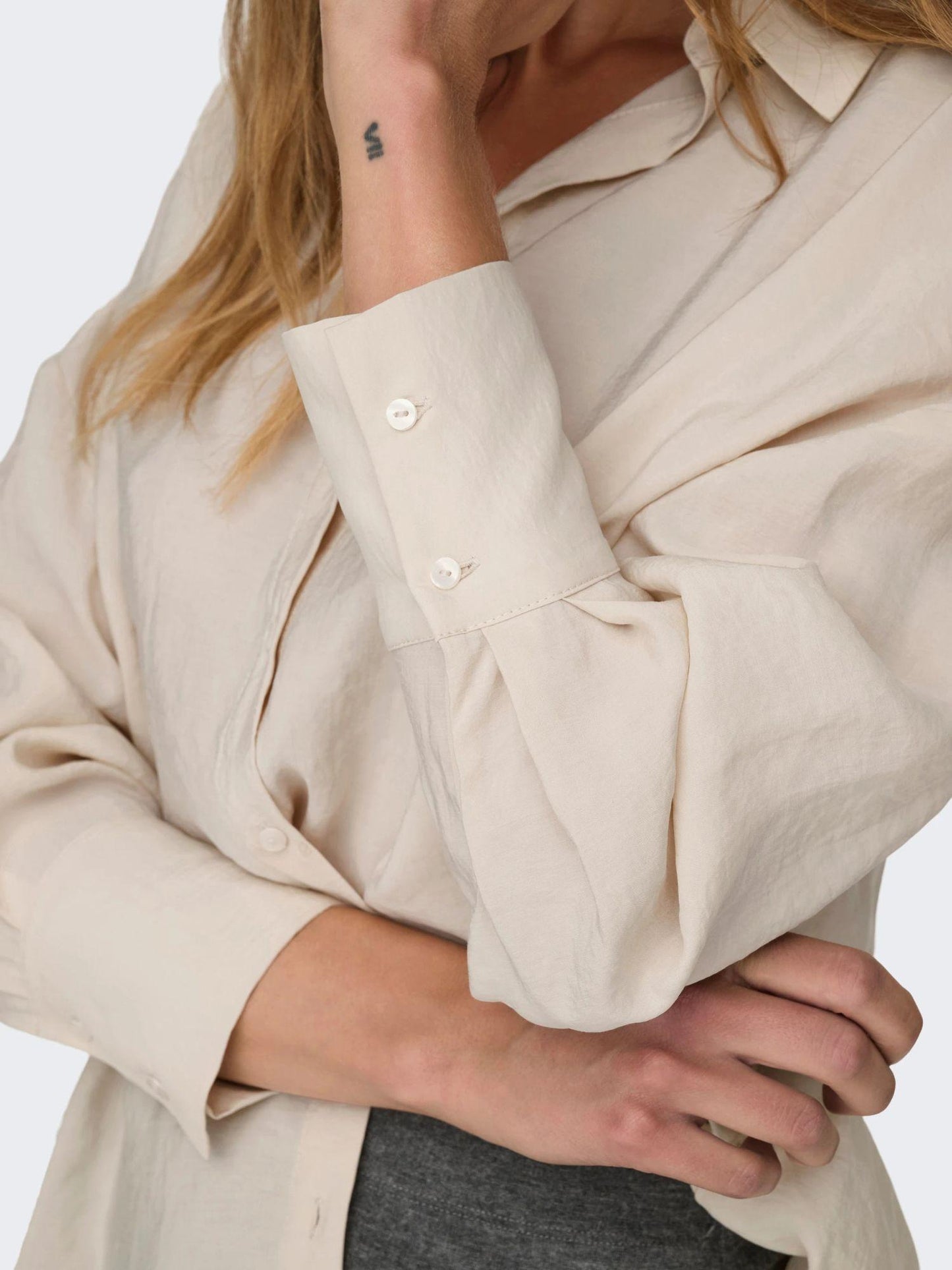 Only Camicia Donna Zazima Bianco Antique White