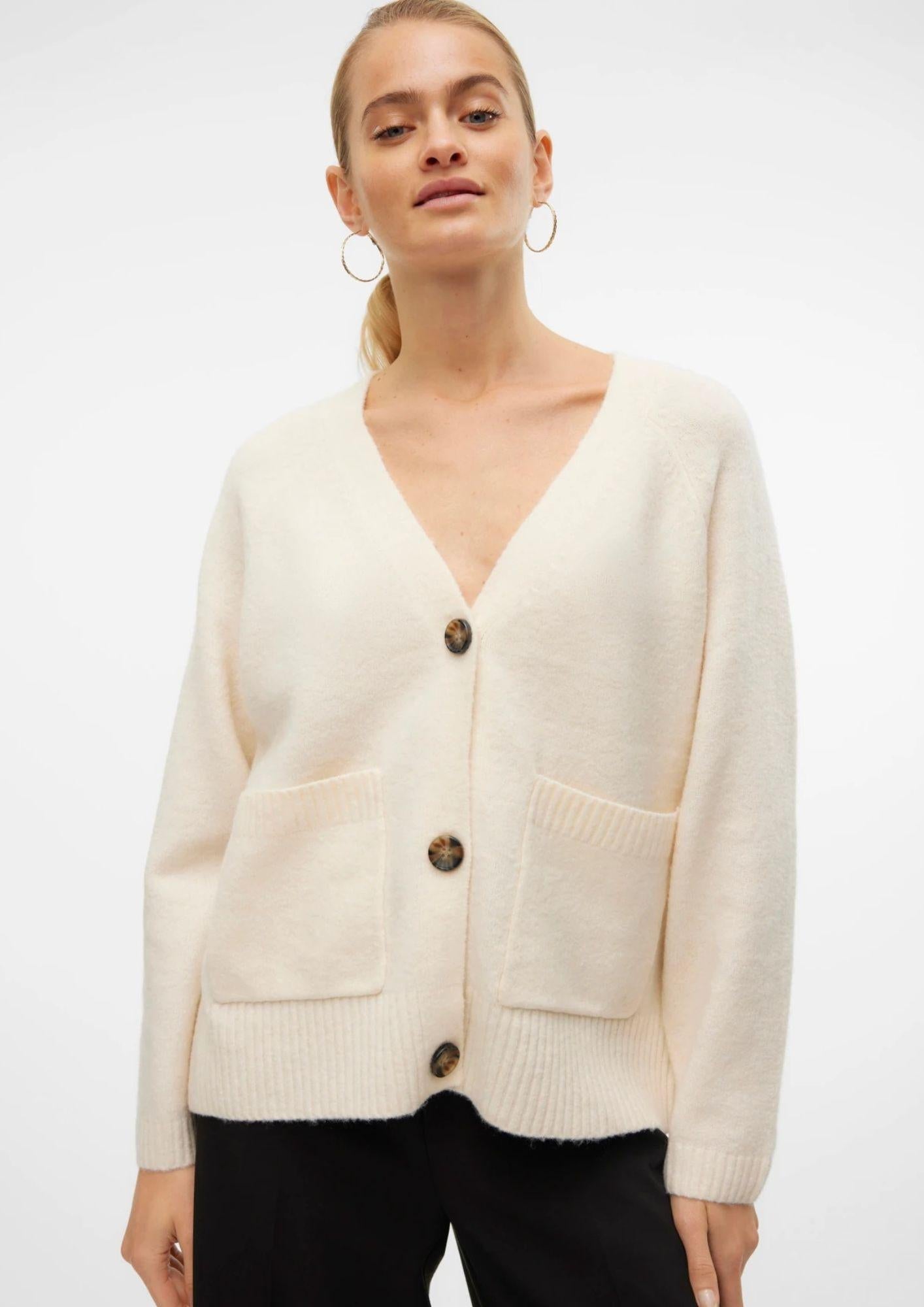 Vero Moda Cardigan Donna Boom Beige