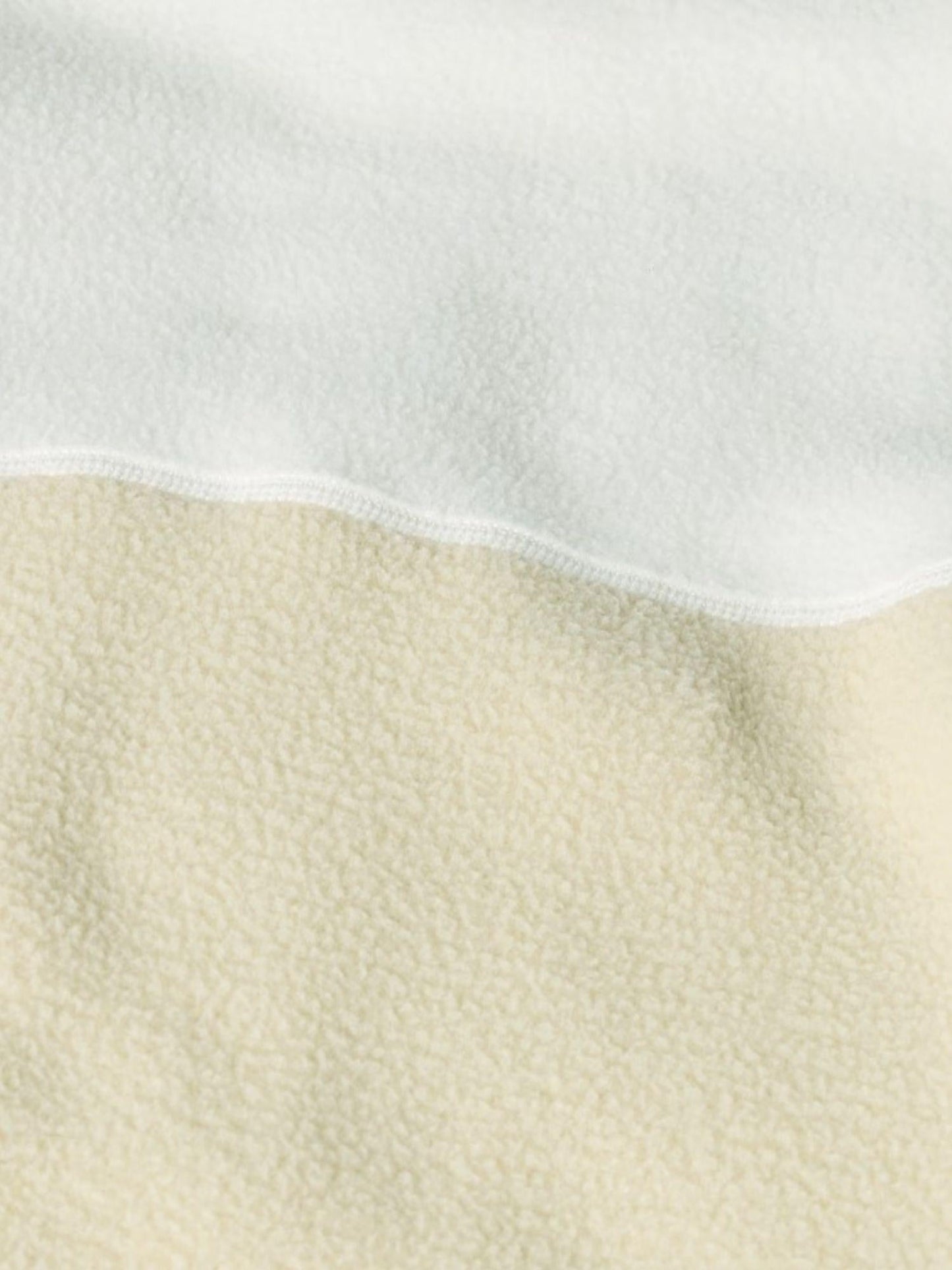 The North Face Giacca In Pile Uomo Yumiori Con Cerniera Integrale Bianco Dune Ghiaia