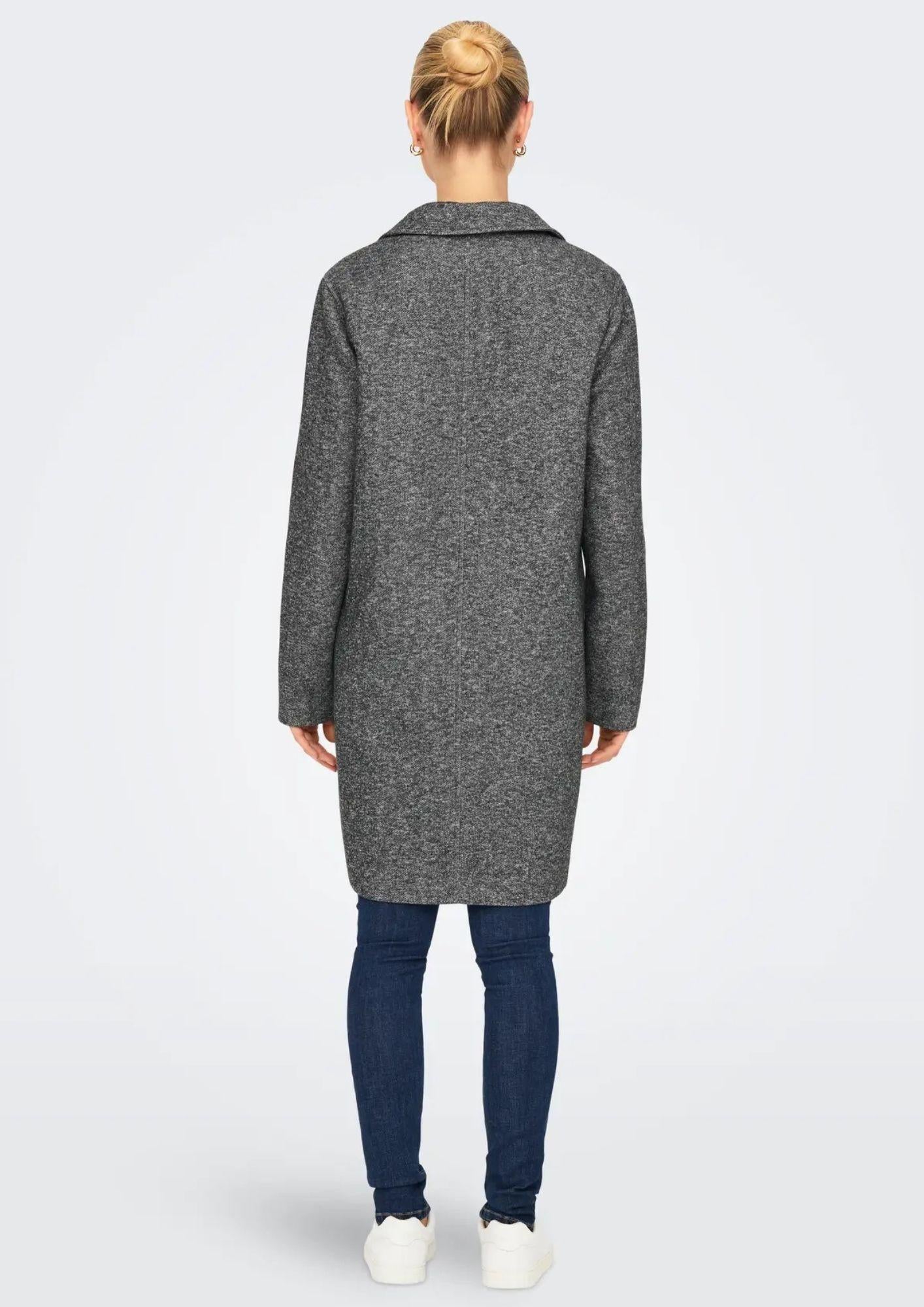Only Cappotto Donna Sedona Grigio Scuro