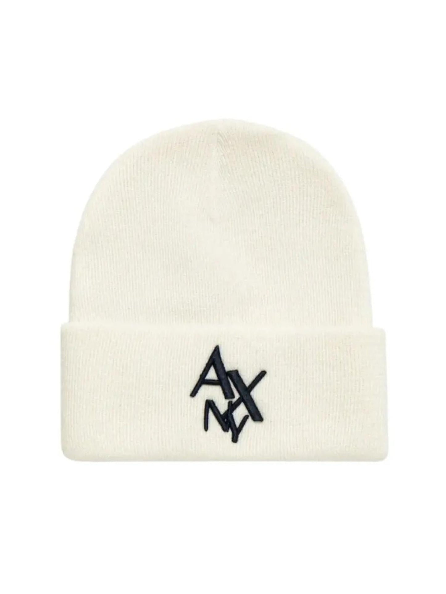 Armani Exchange Cappello Uomo Beanie Bianco