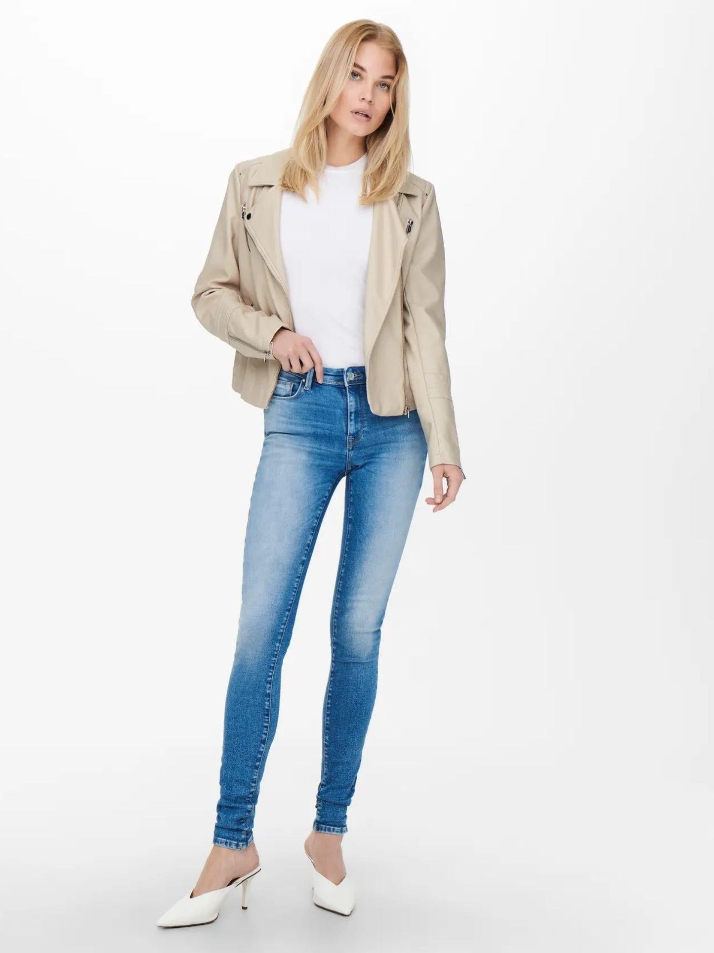 Only Giubbino Donna Gemma Beige