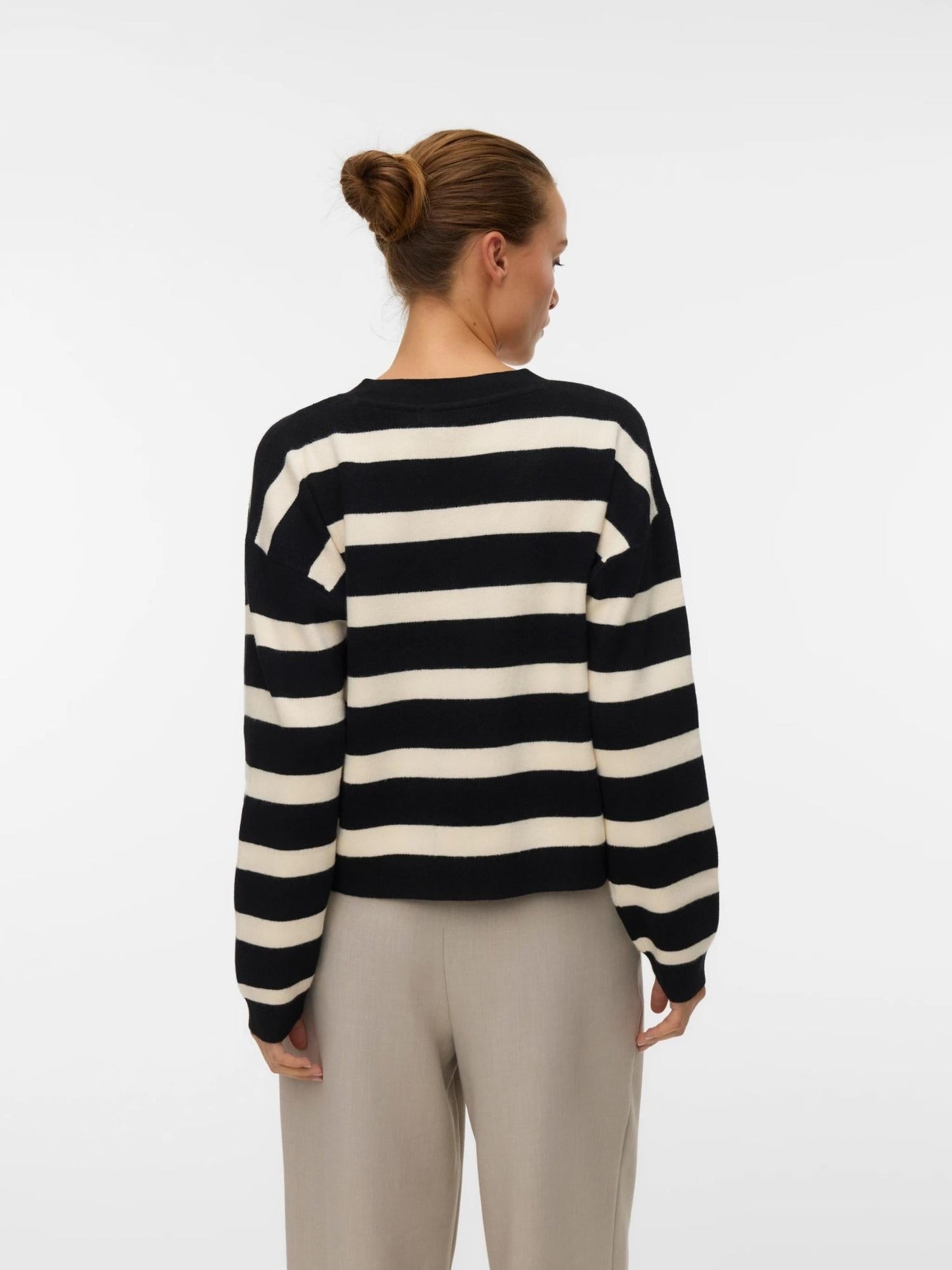 Vero Moda Cardigan In Maglia Donna Saba Nero Birch