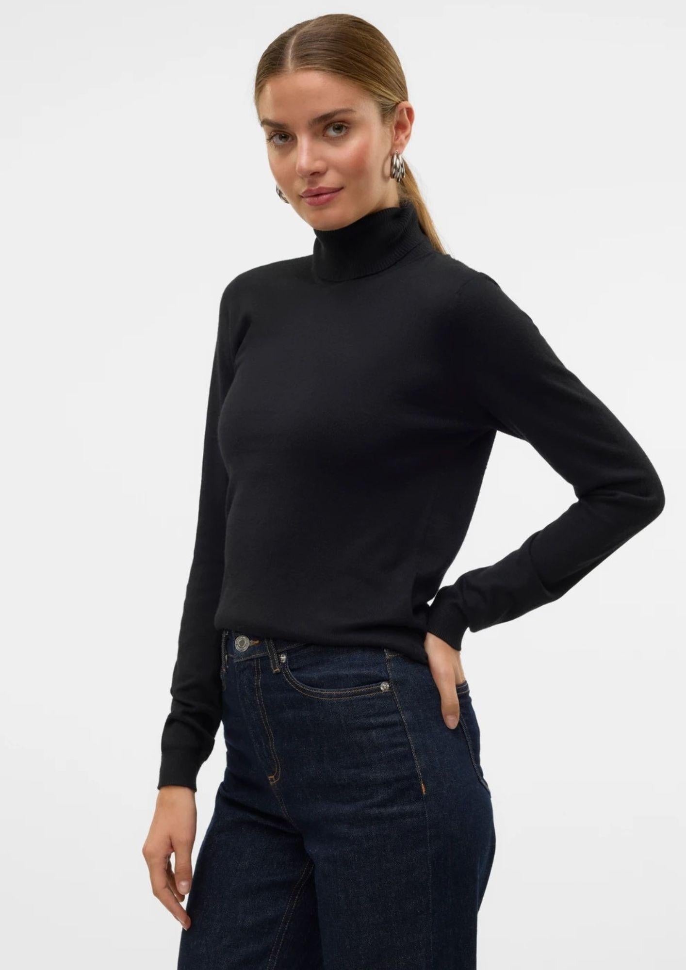 Vero Moda Maglione Donna Iris Nero