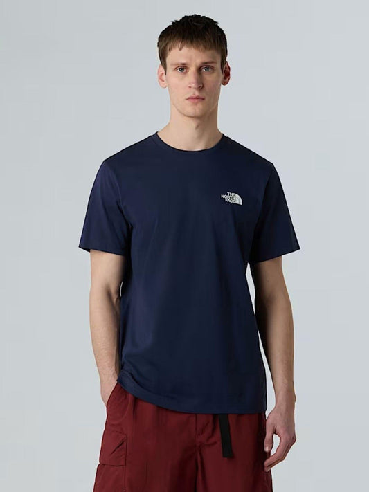 The North Face T-Shirt Uomo Simple Dome Blu