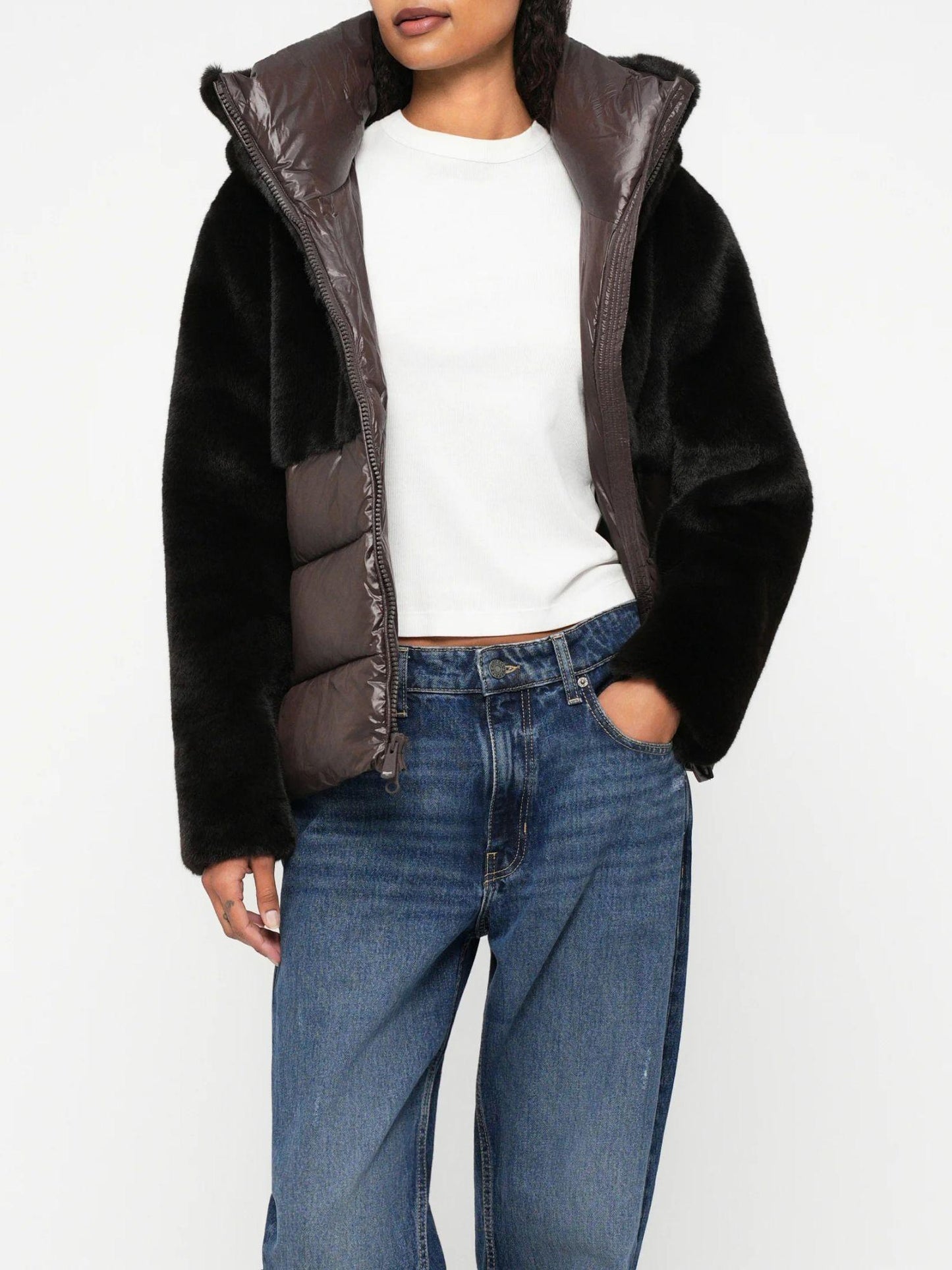 Blauer Giacca Invernale Donna Fanevil Marrone