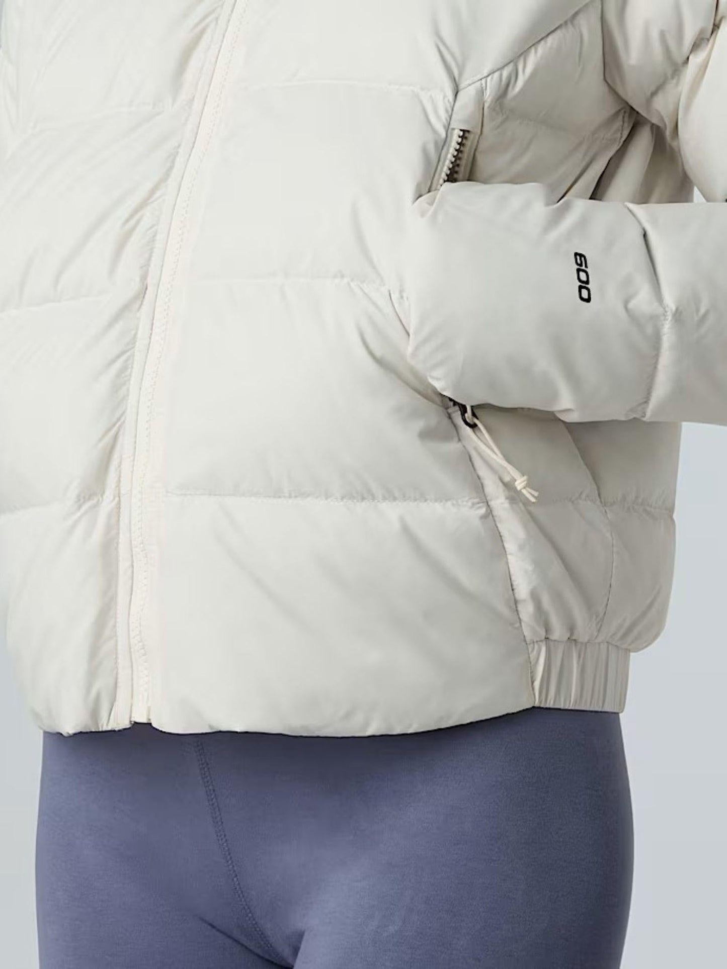 The North Face Giacca Donna Hyalite In Piumino Con Cappuccio Bianco Duna