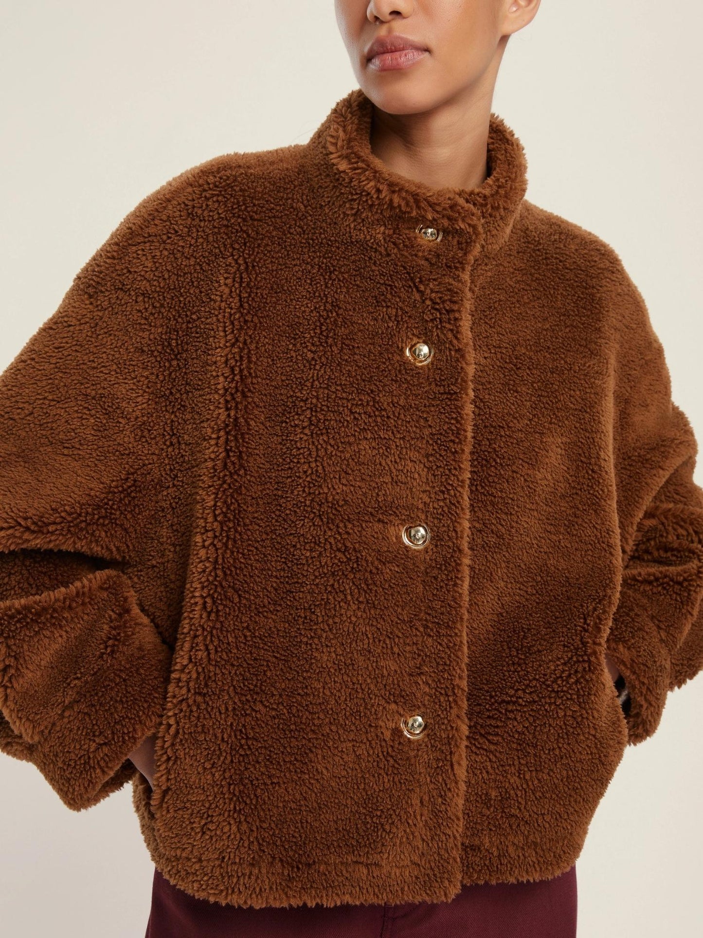 Emme Marella Bomber reversibile Donna Vicenza Cognac