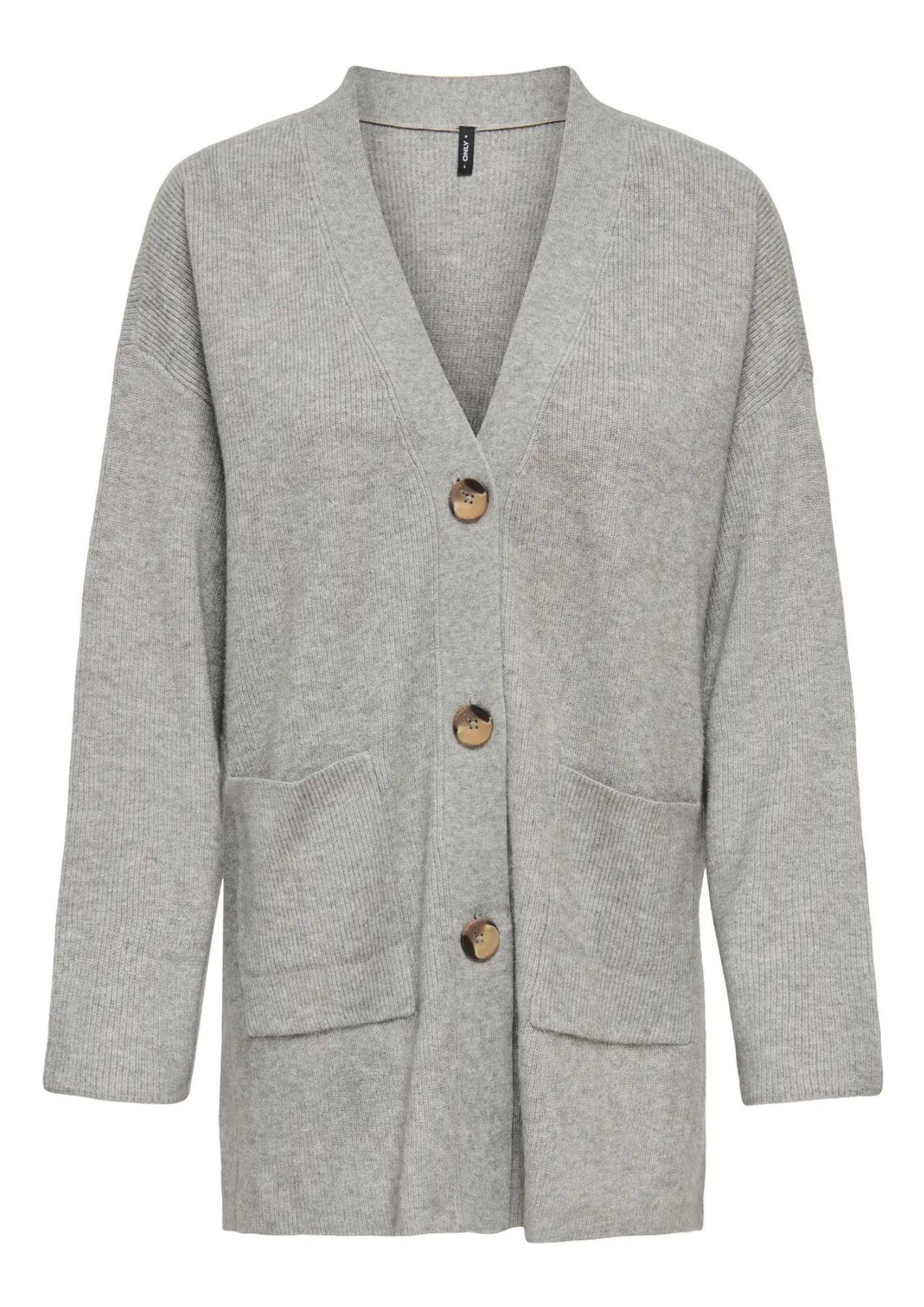 Only Cardigan Donna Ibi Grigio