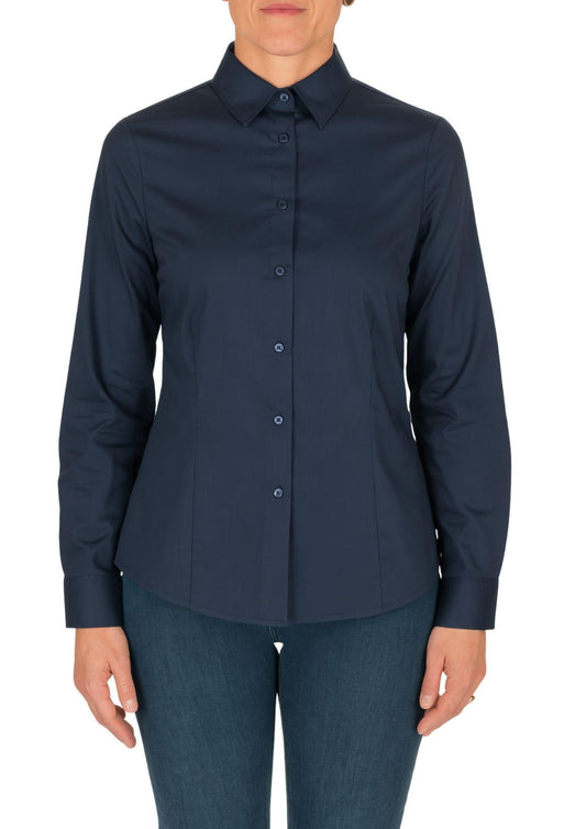 Diana Gallesi Camicia Donna Blu Navy