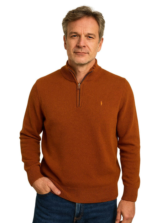 Mclassics Maglia Uomo Lupetto Coccio