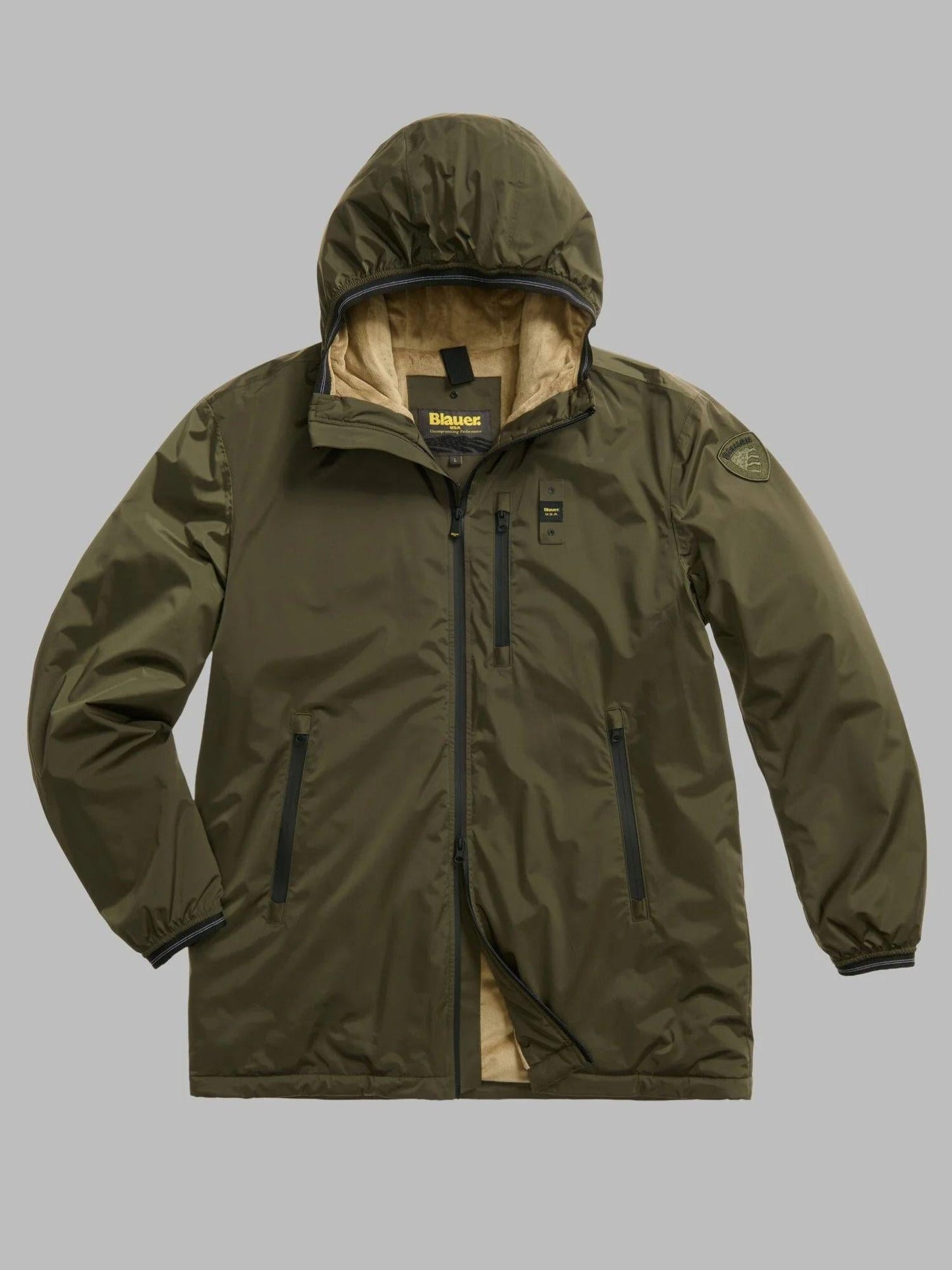 Blauer Trench Jarvis Uomo Verde bosco