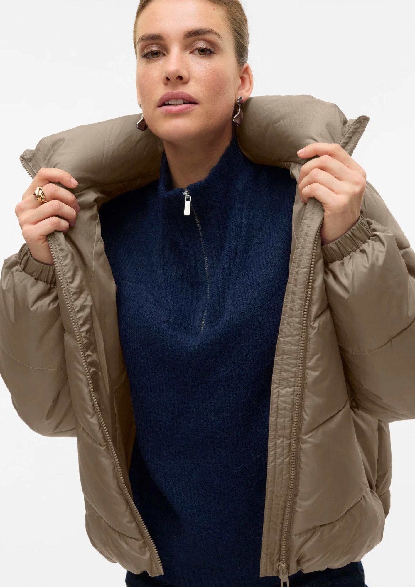 Vero Moda Giacca Invernale Donna Ligario Beige