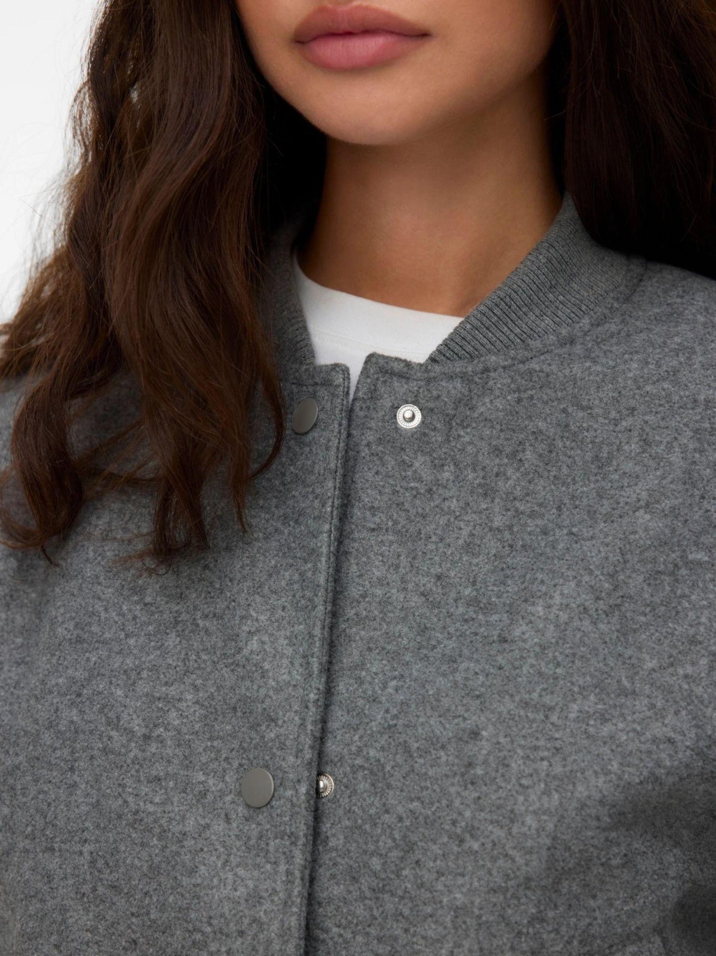 Vero Moda Giacca Invernale Donna Fortune Grigio Medio