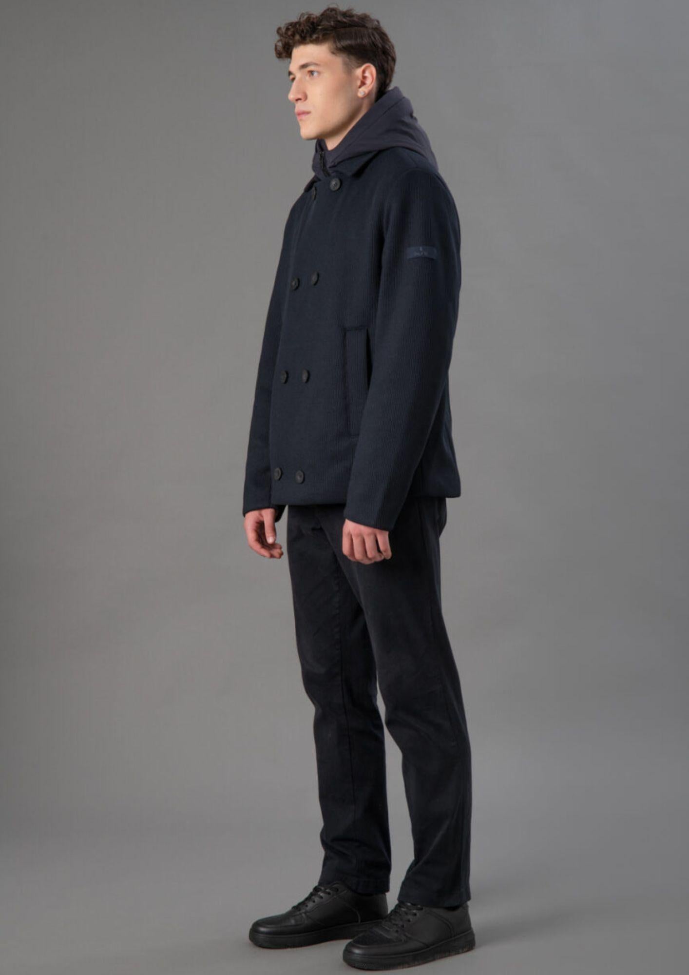Rihunik Giacca Invernale Uomo Quincey25 Blu Navy