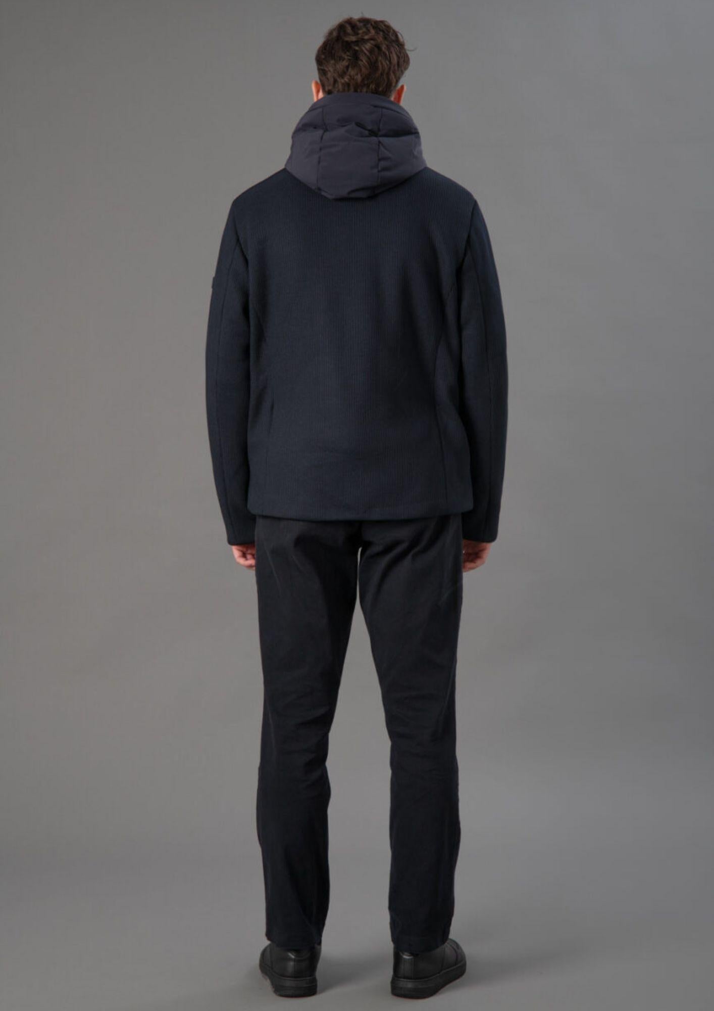Rihunik Giacca Invernale Uomo Quincey25 Blu Navy