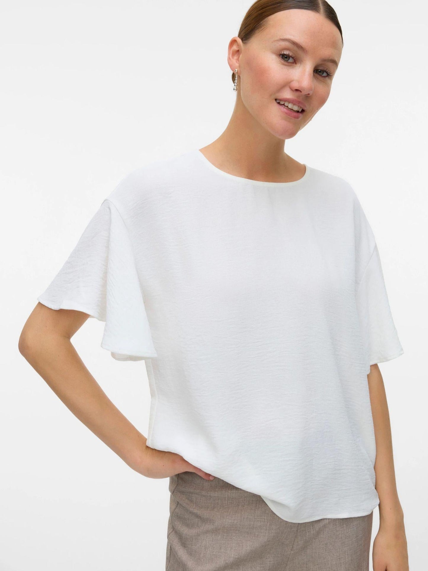 Vero Moda Top Donna Alva Cloud Dancer