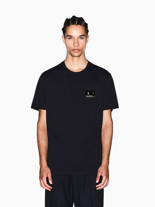 Armani Exchange T-Shirt Uomo Regular Fit Bianco