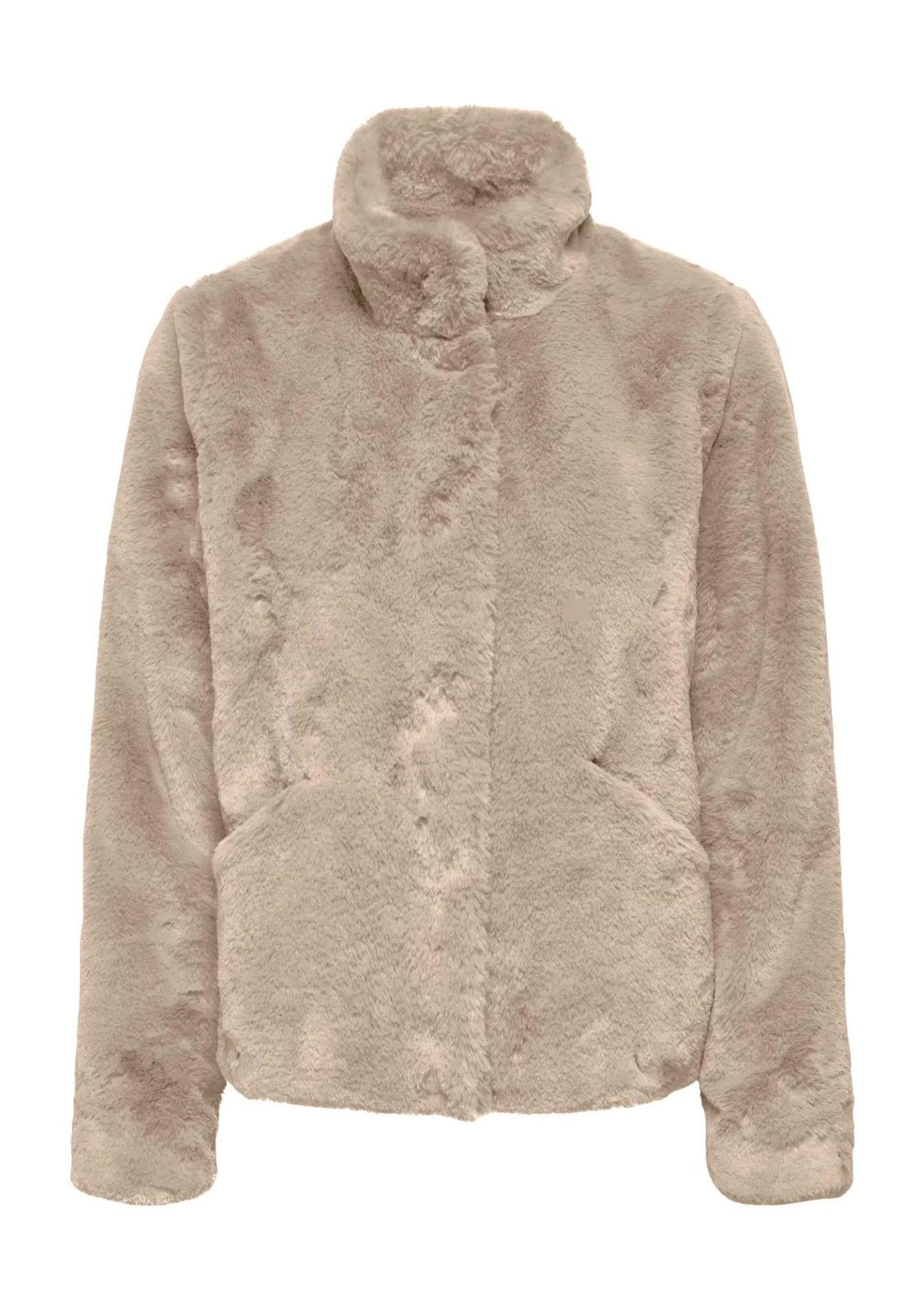 Only Giacca Invernale Donna Newvida Beige