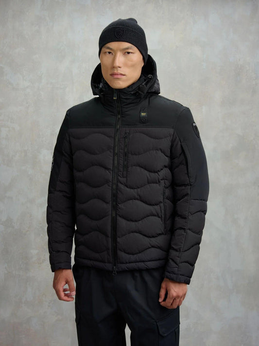 Blauer Giacca Invernale Uomo Ferwood Nera