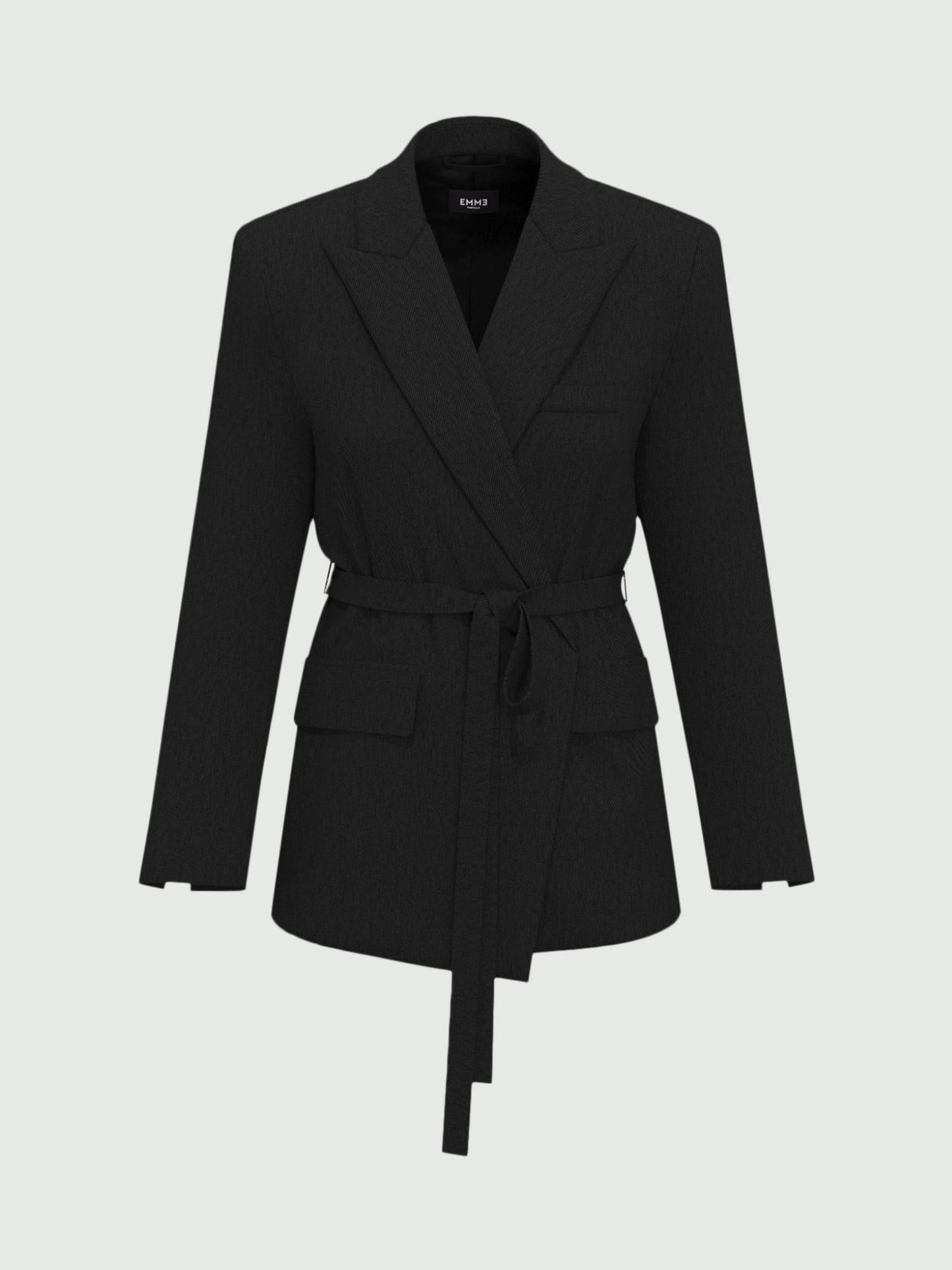 Emme Marella Blazer con cintura Donna Val Antracite