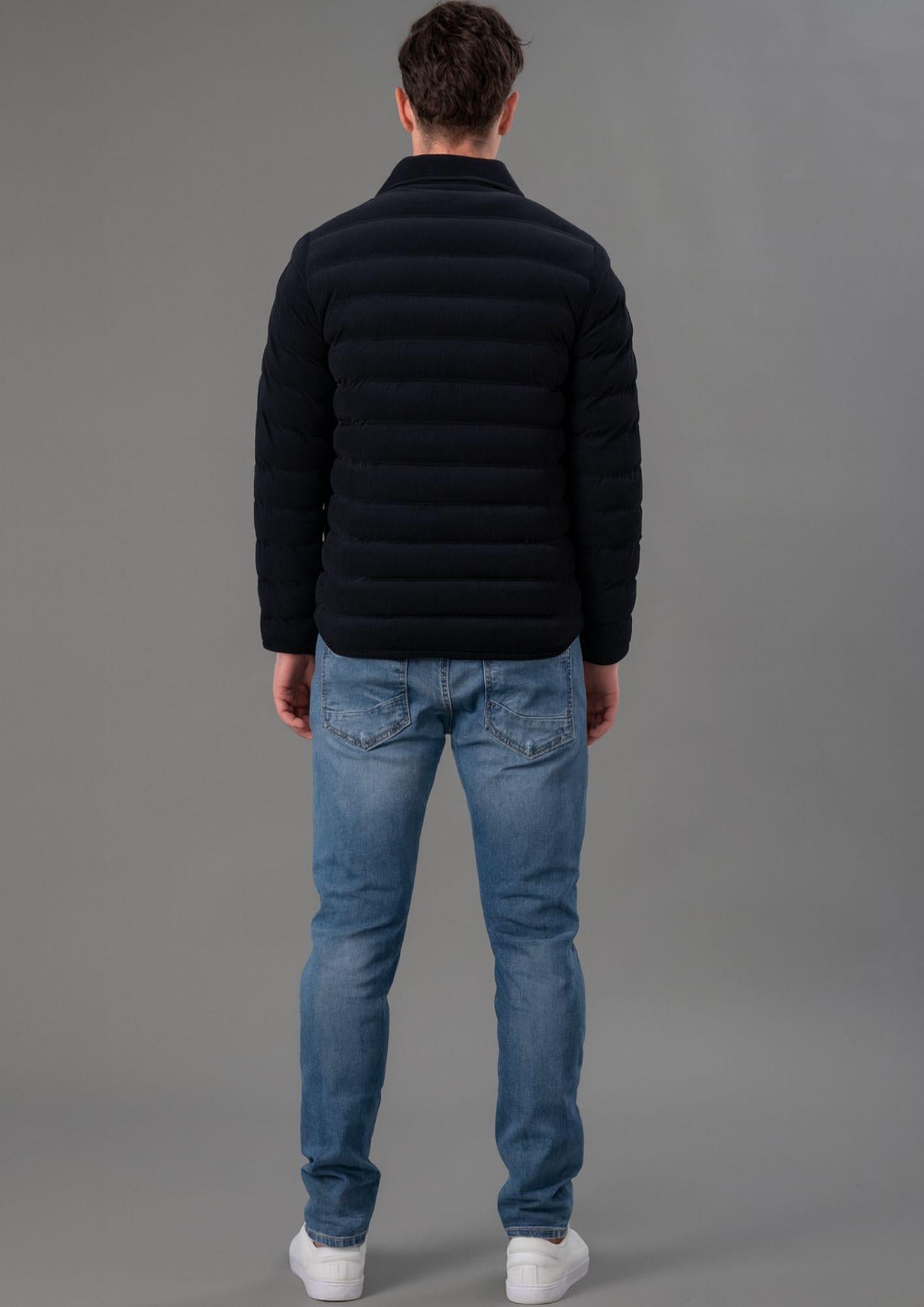 Rihunik Giacca Invernale Uomo Gordon Forest Blu Black