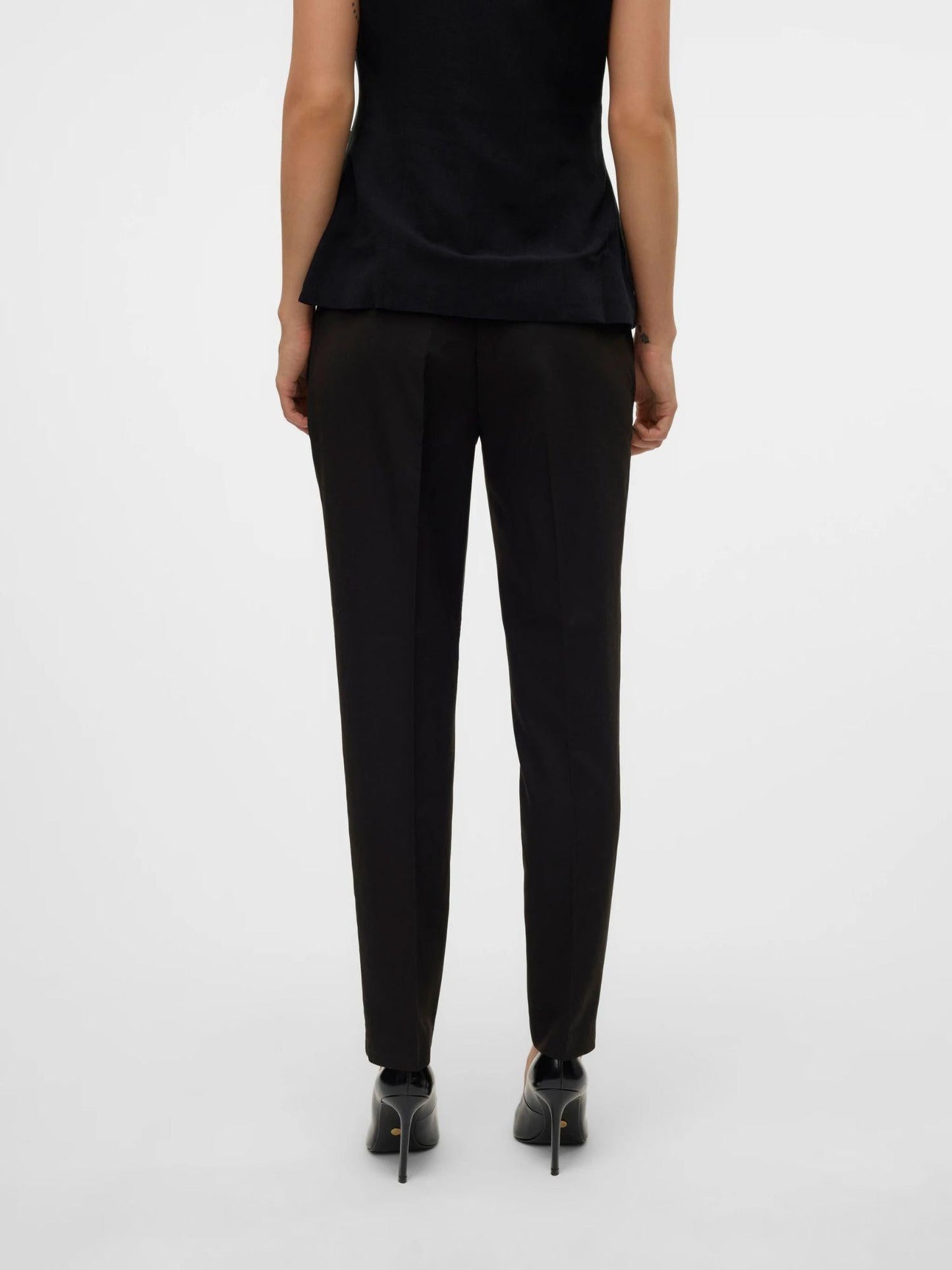 Vero Moda Pantaloni Formali Donna Nila Nero