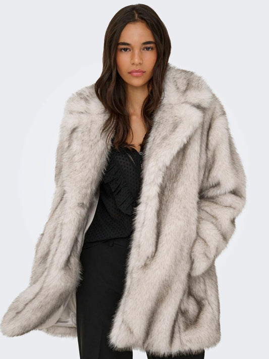 Only Cappotto Donna Dawn Bianco