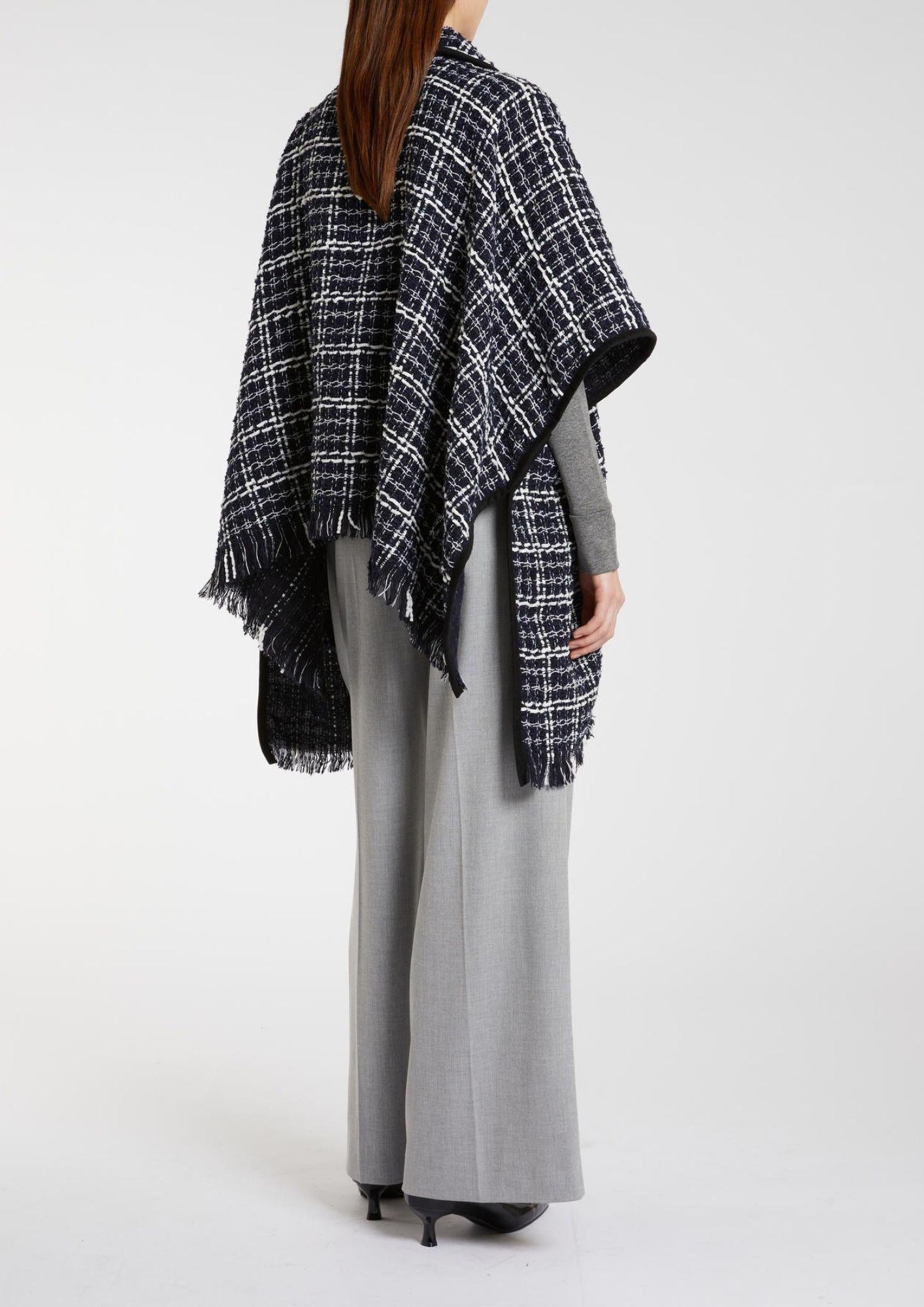 Emme Marella Stola Donna Guelfo Blu Marino