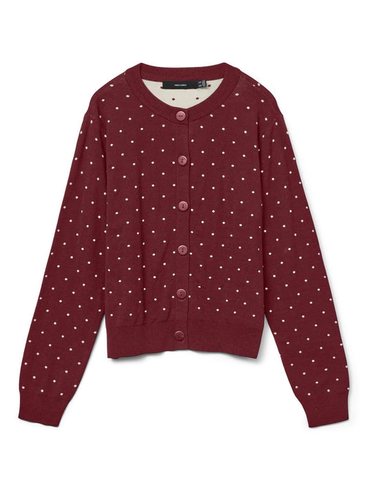 Vero Moda Cardigan Donna Saba Syrah W. Birch