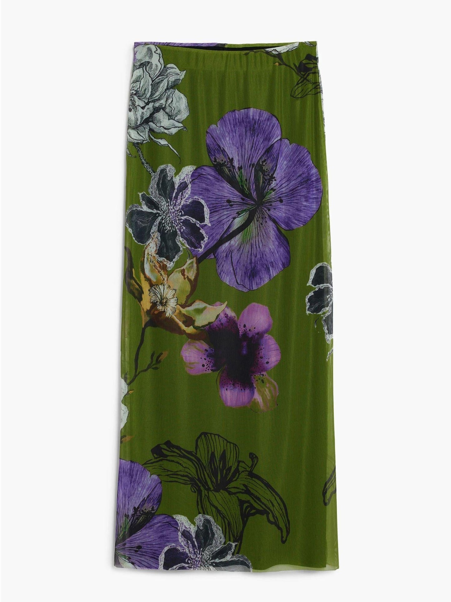 Desigual Gonna disegnata da Mr. Christian Lacroix Donna Verde