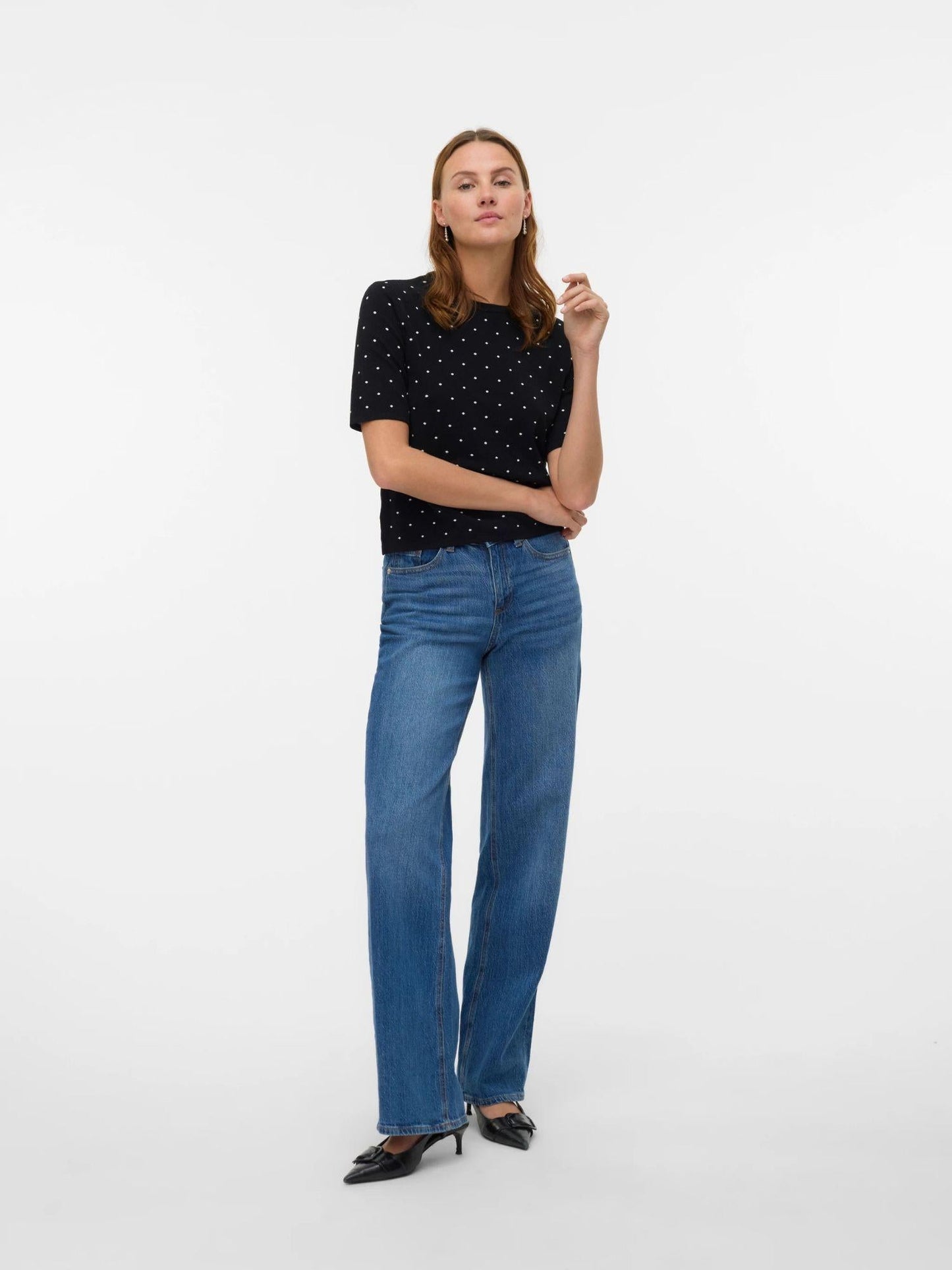 Vero Moda Maglione Donna Saba Nero