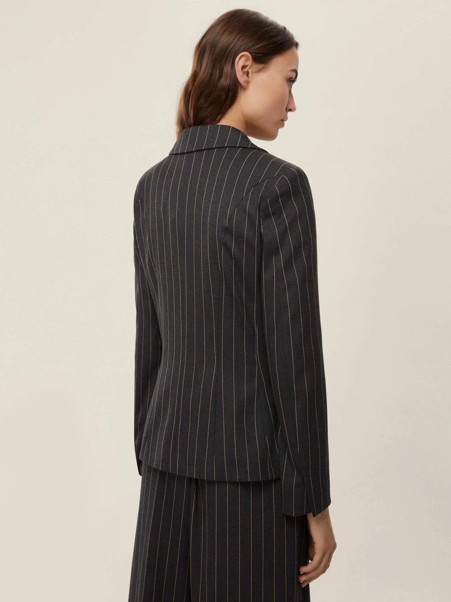 Emme Marella Giacca in stuoia Donna Dear Grigio Scuro