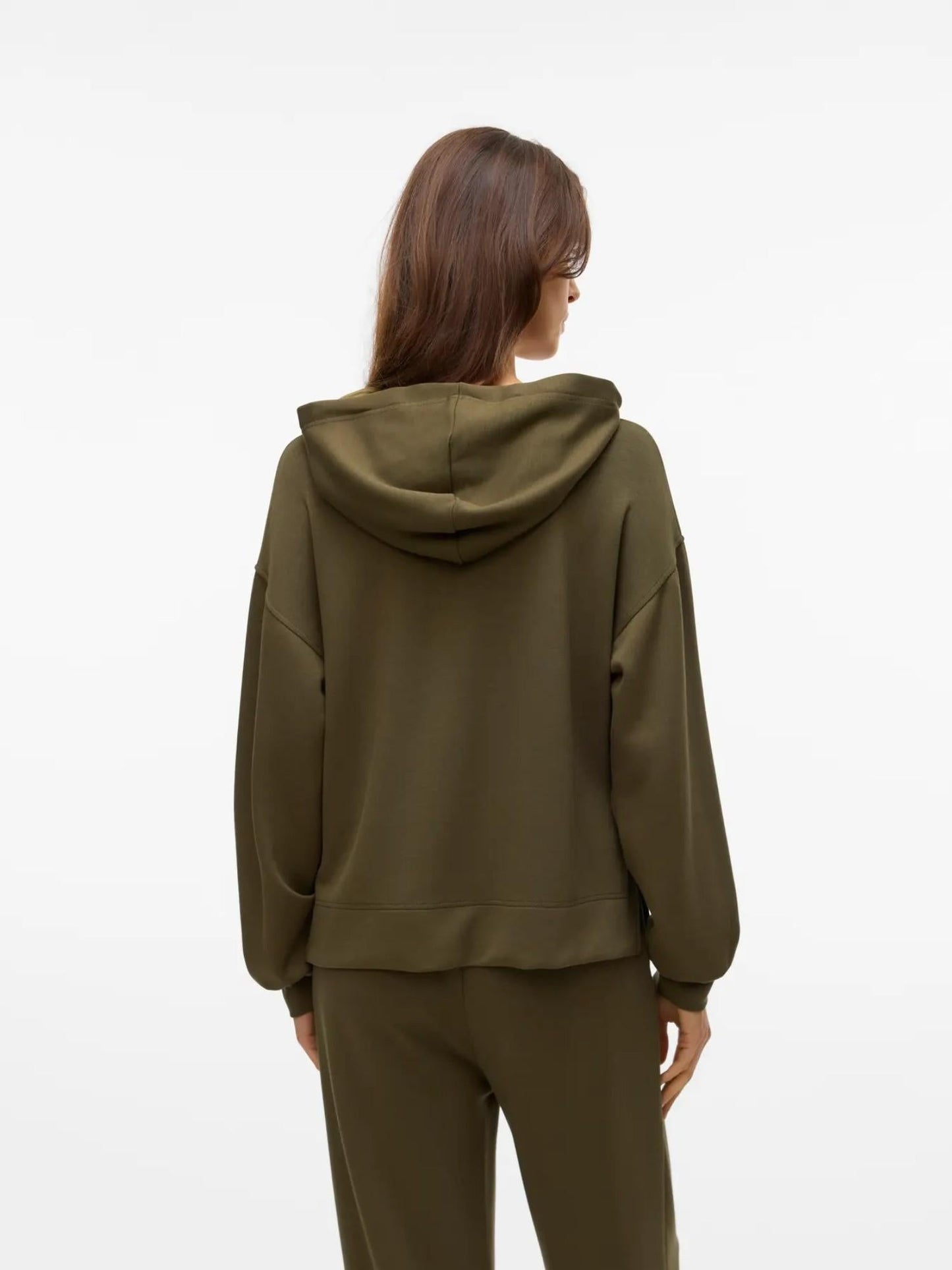 Vero Moda Felpa Con Cappuccio Donna Hali Grape Leaf