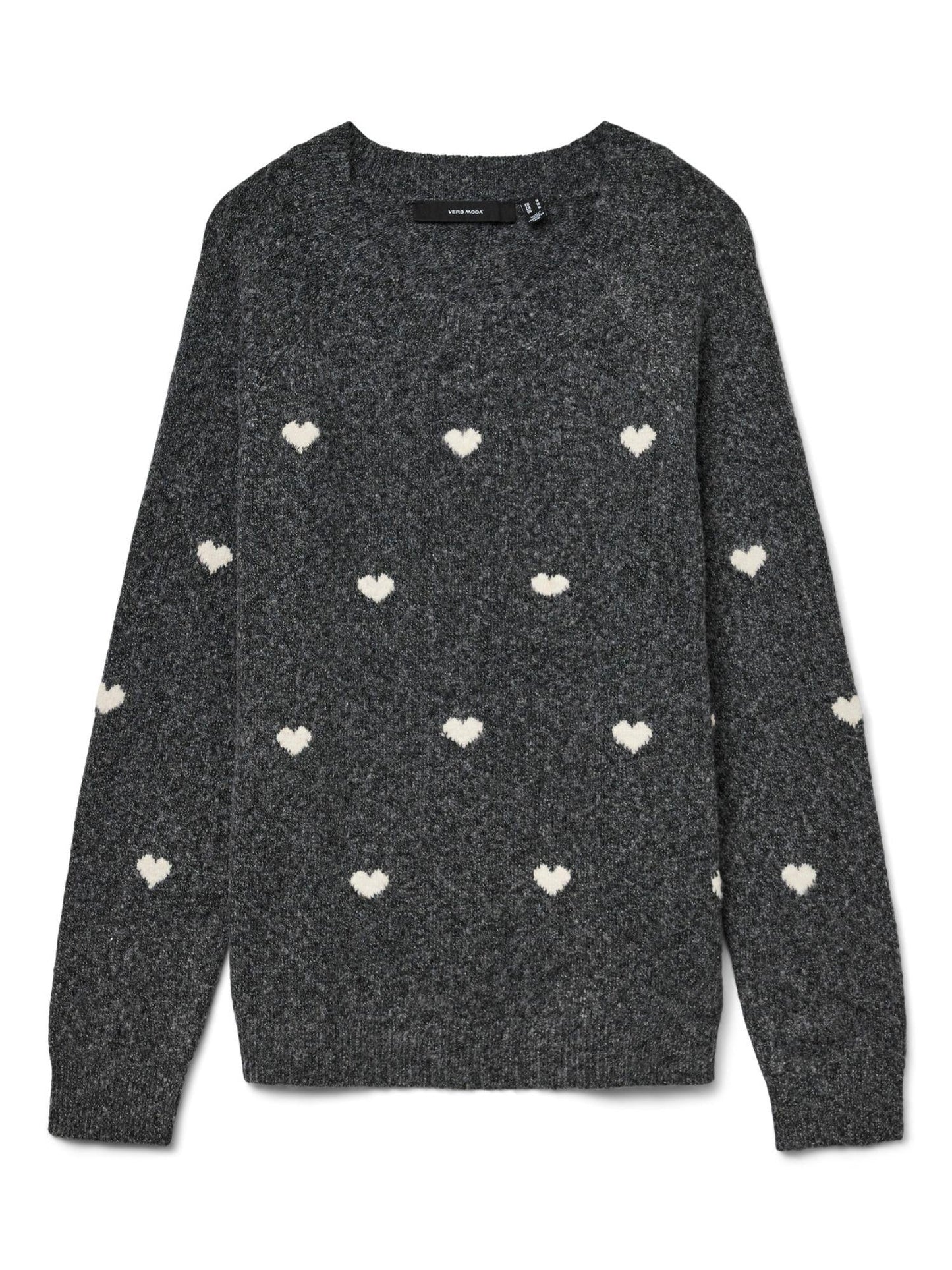 Vero Moda Maglione Donna Doffy Grigio Scuro
