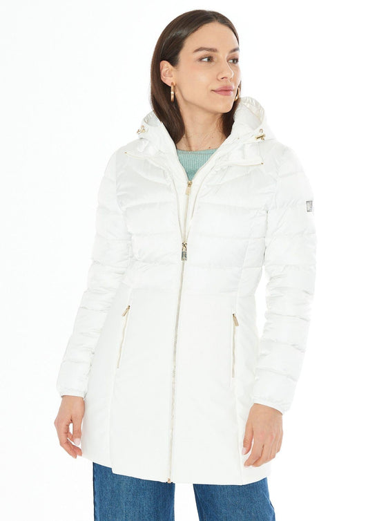 Yes Zee Cappotto Invernale Donna Avorio