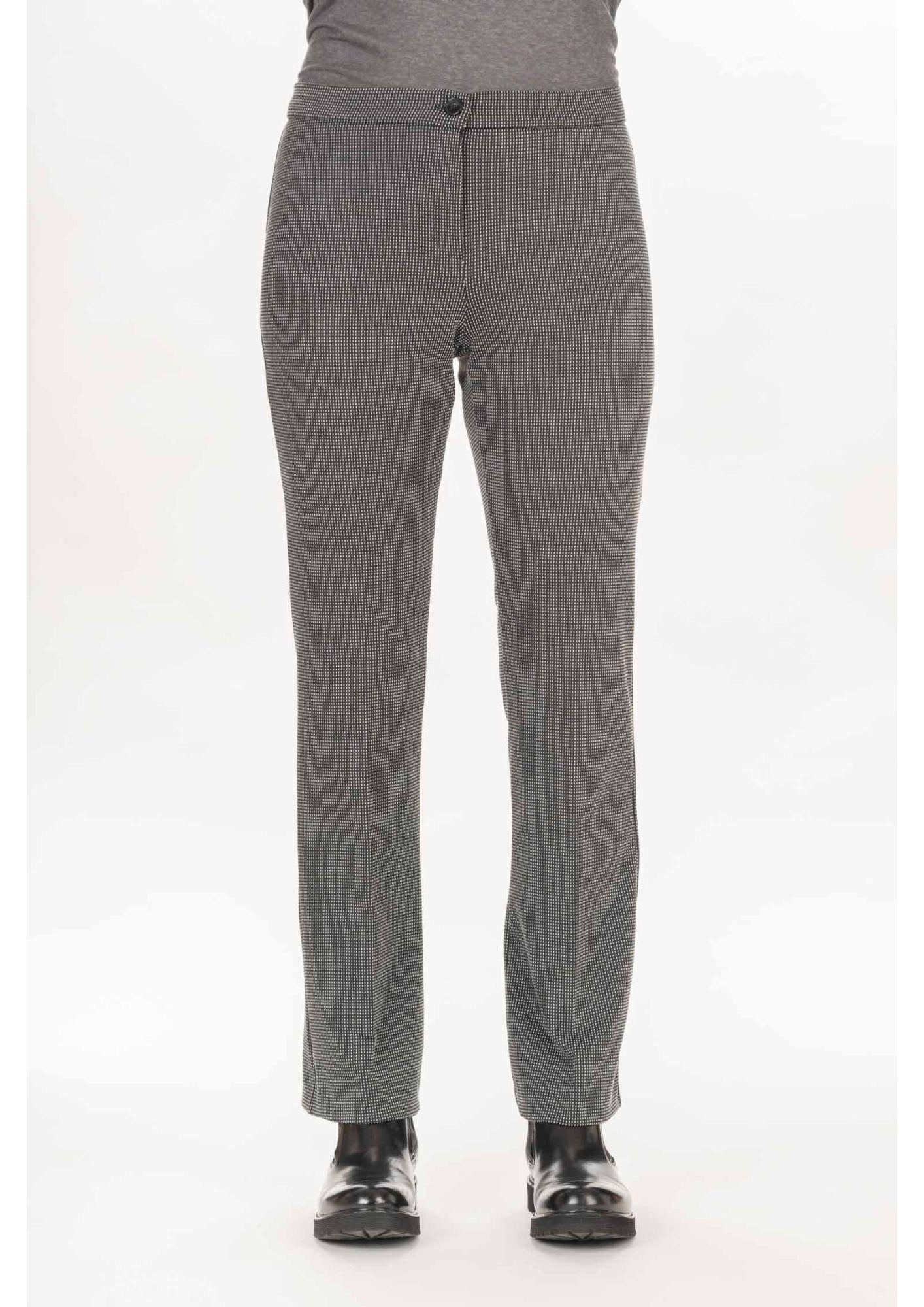 Diana Gallesi Pantalone Donna Grigio Melange