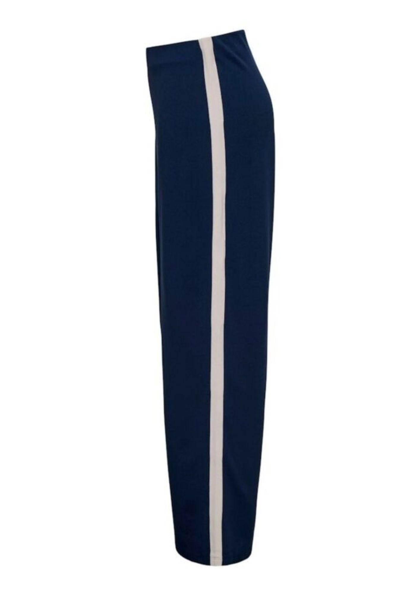 Jacqueline De Yong Pantalone Donna Geggo Blu