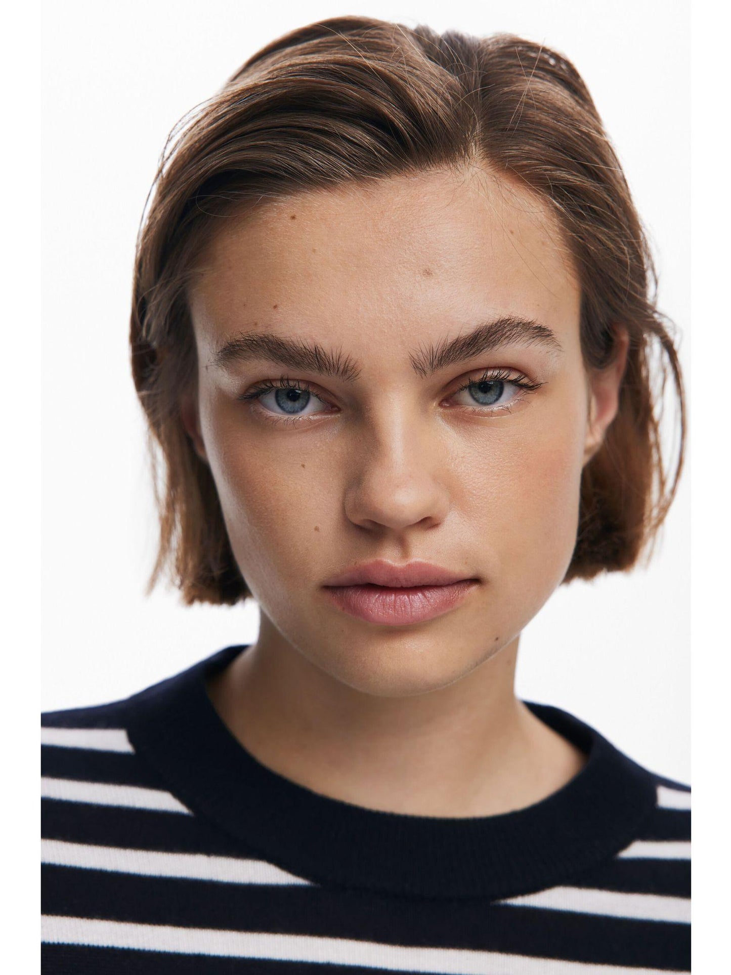 Desigual Maglione a righe orizzontali Donna Nero