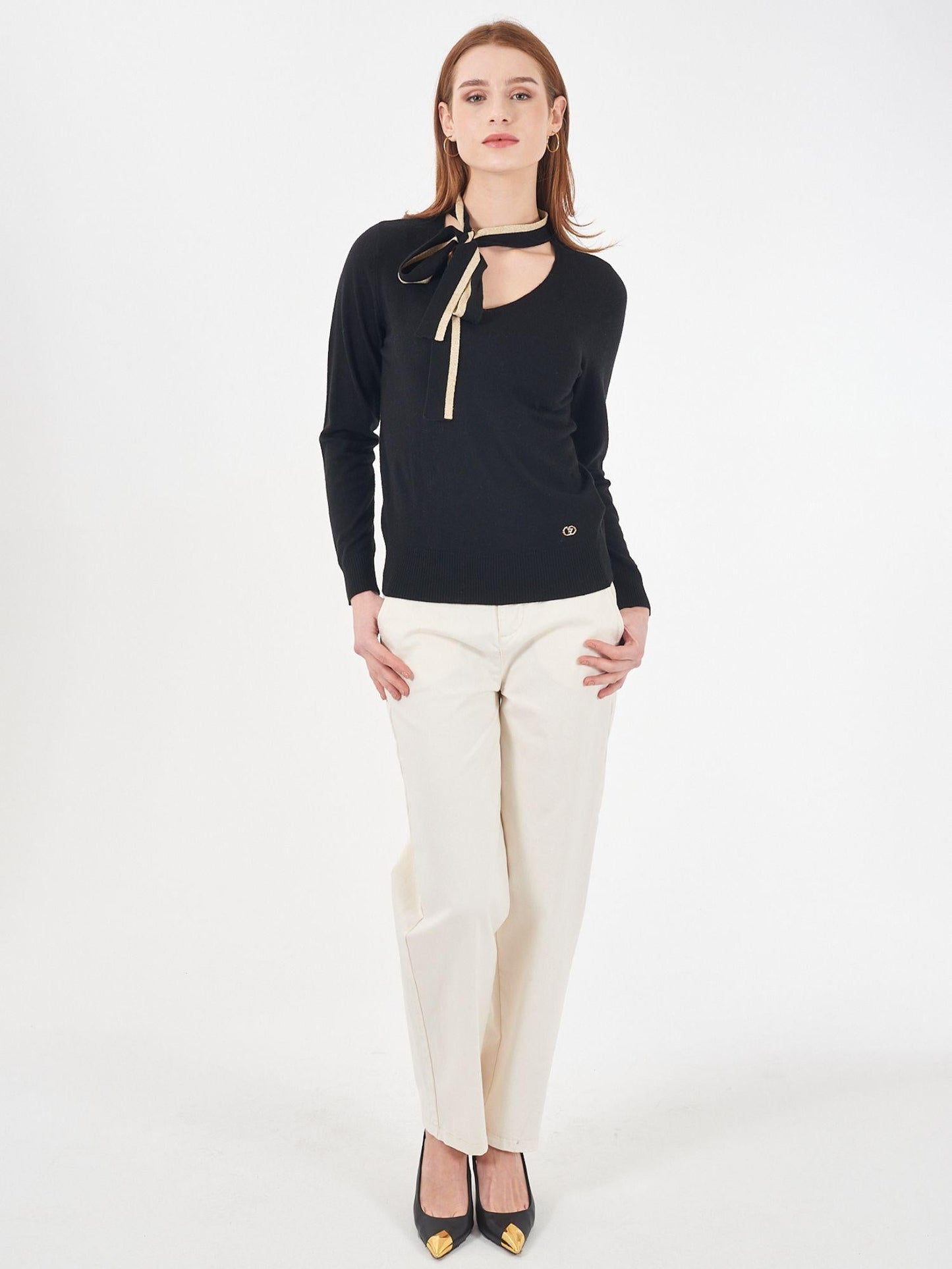 Yes Zee Maglia Donna Nera