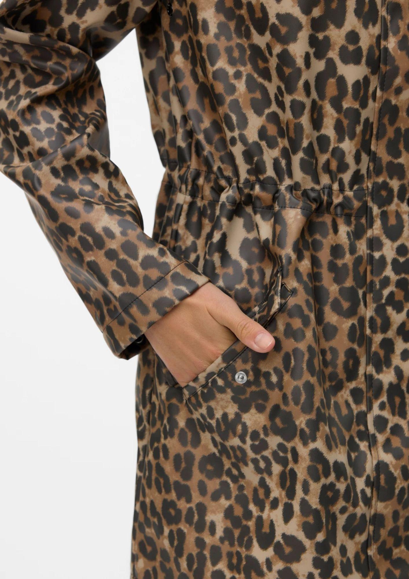 Vero Moda Giacca Invernale Donna Malou Marrone Animalier