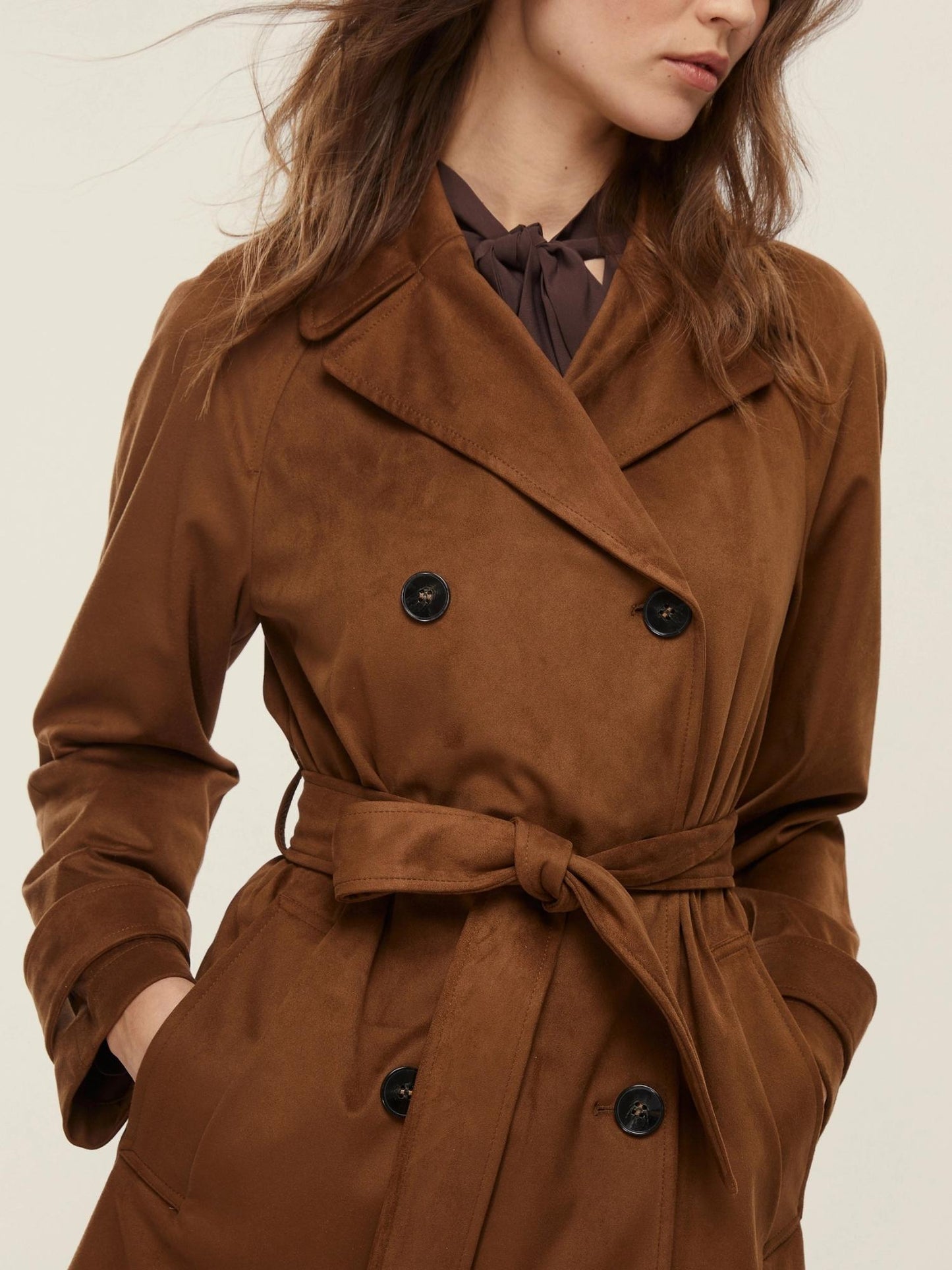 Emme Marella Trench Donna in jersey Team Cioccolato