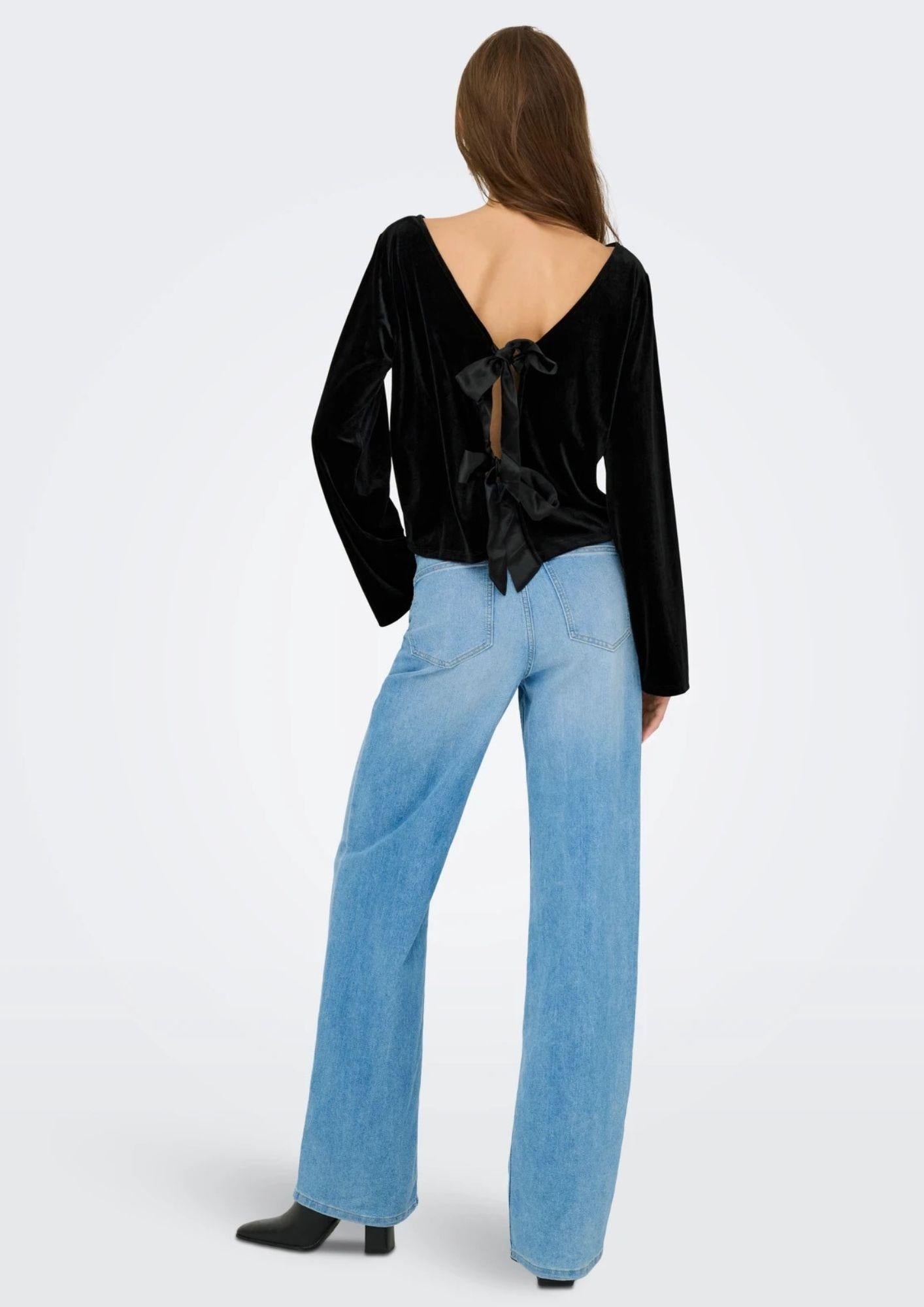Jacqueline De Yong Maglia Donna Victory Nera
