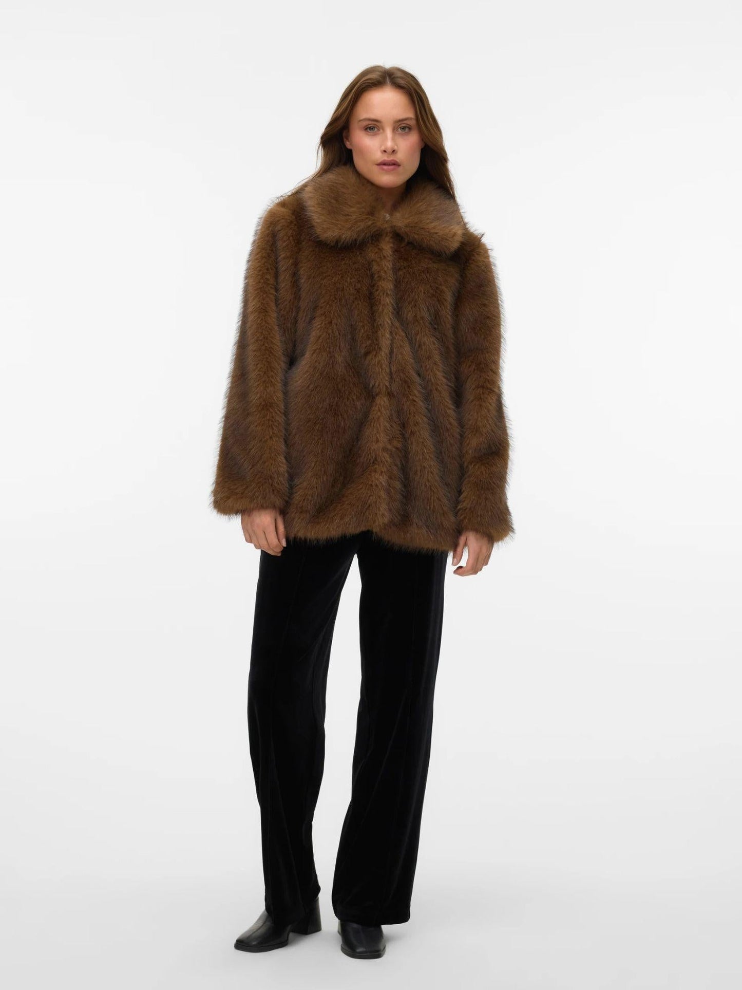 Vero Moda Giacca Invernale Donna Gloria Brown Emperador