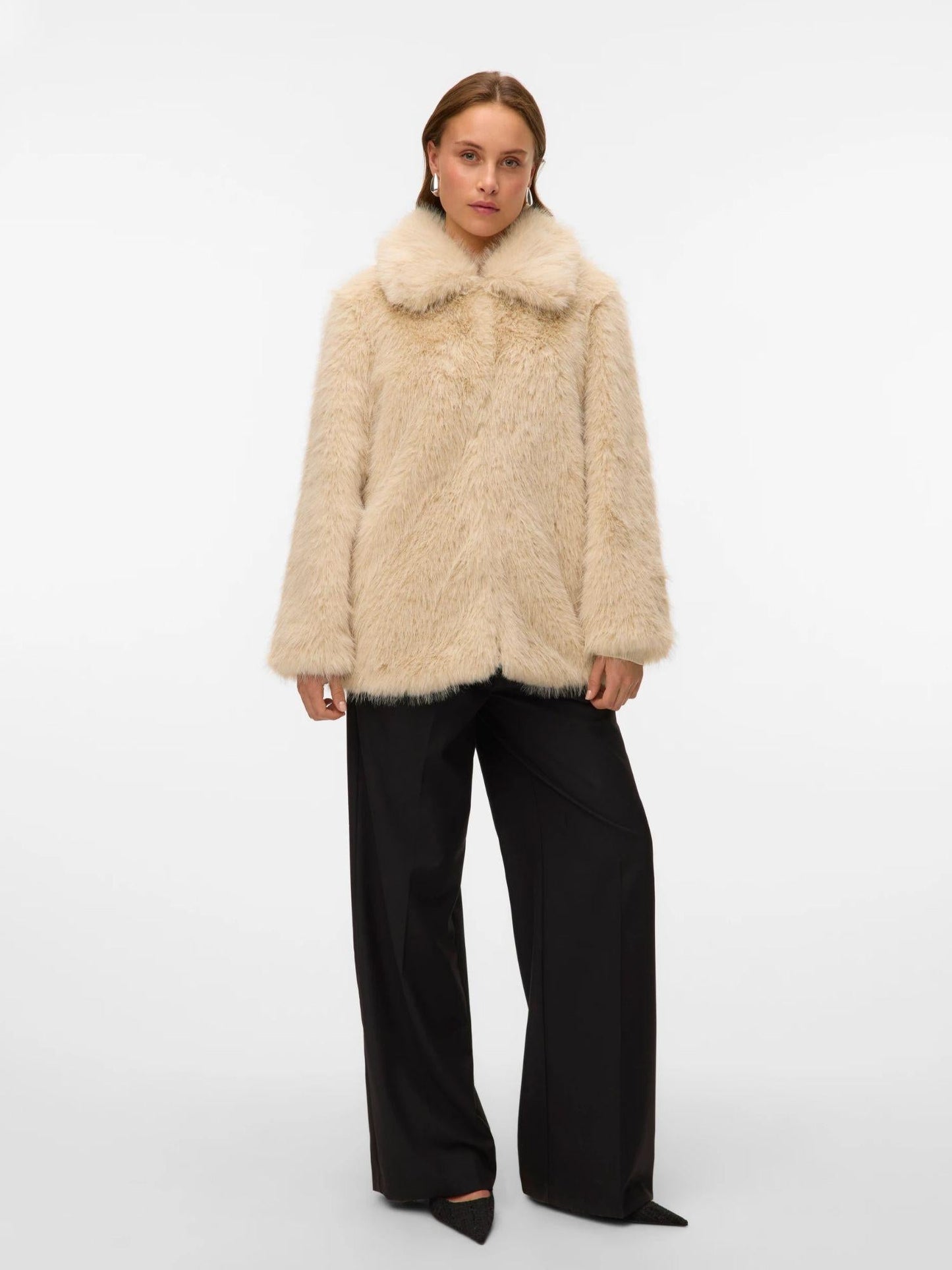 Vero Moda Giacca Invernale Donna Gloria Grey Oatmeal