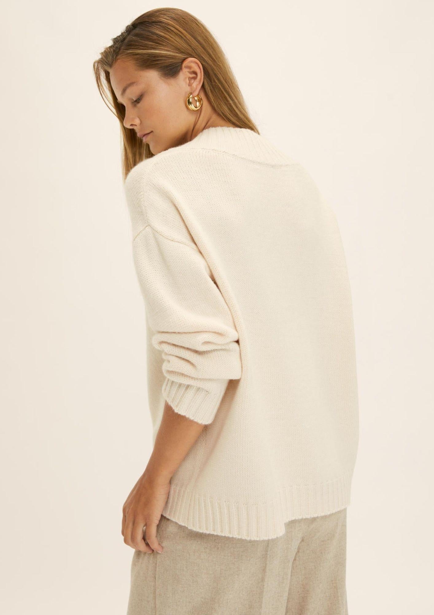 Emme Marella Maglia Donna Ondina Panna